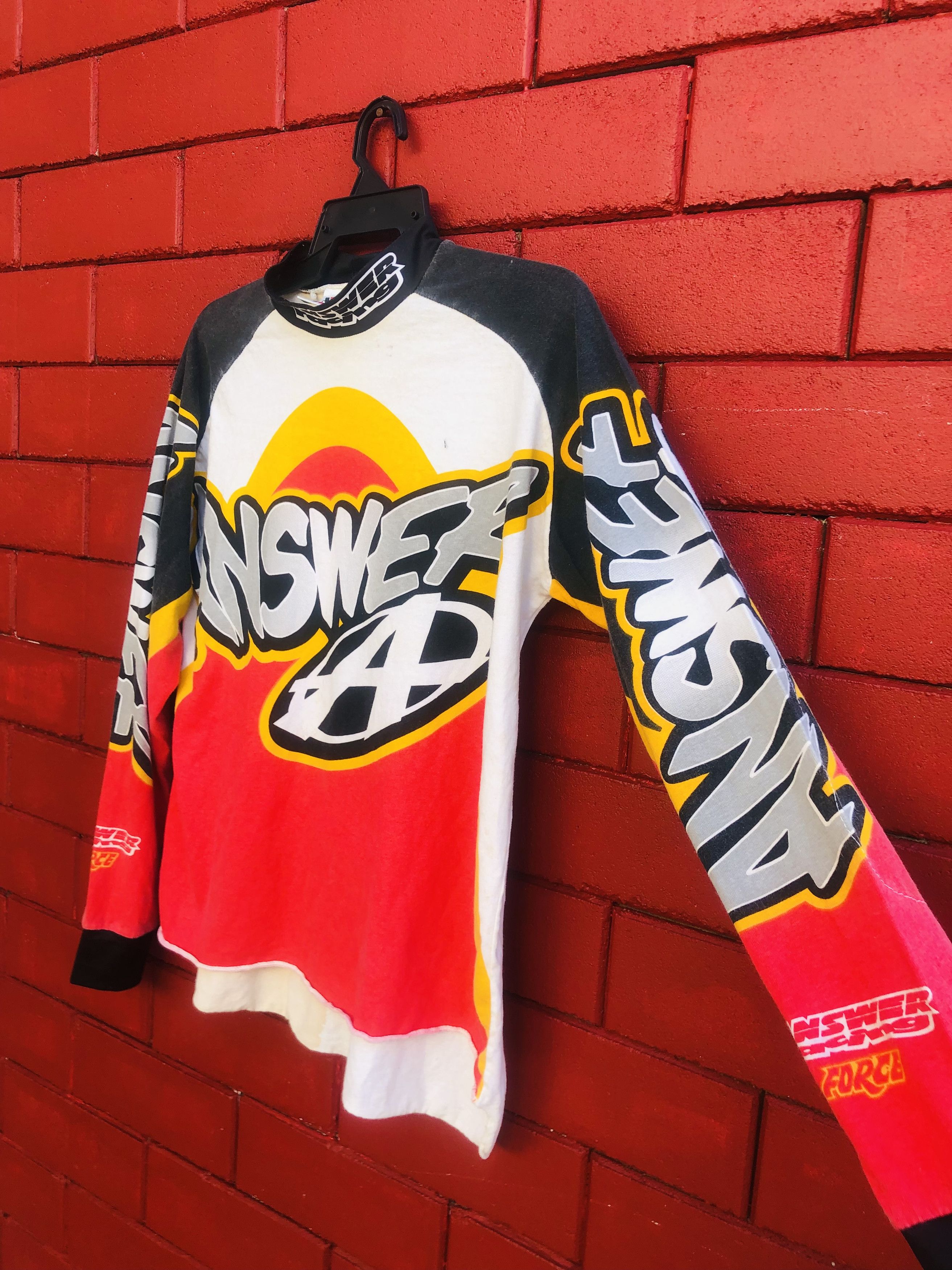 Japanese Brand × Vintage Vintage Answers Racing Adventure Motorspor Designer Style Size US L / EU 52-54 / 3 - 4 Thumbnail
