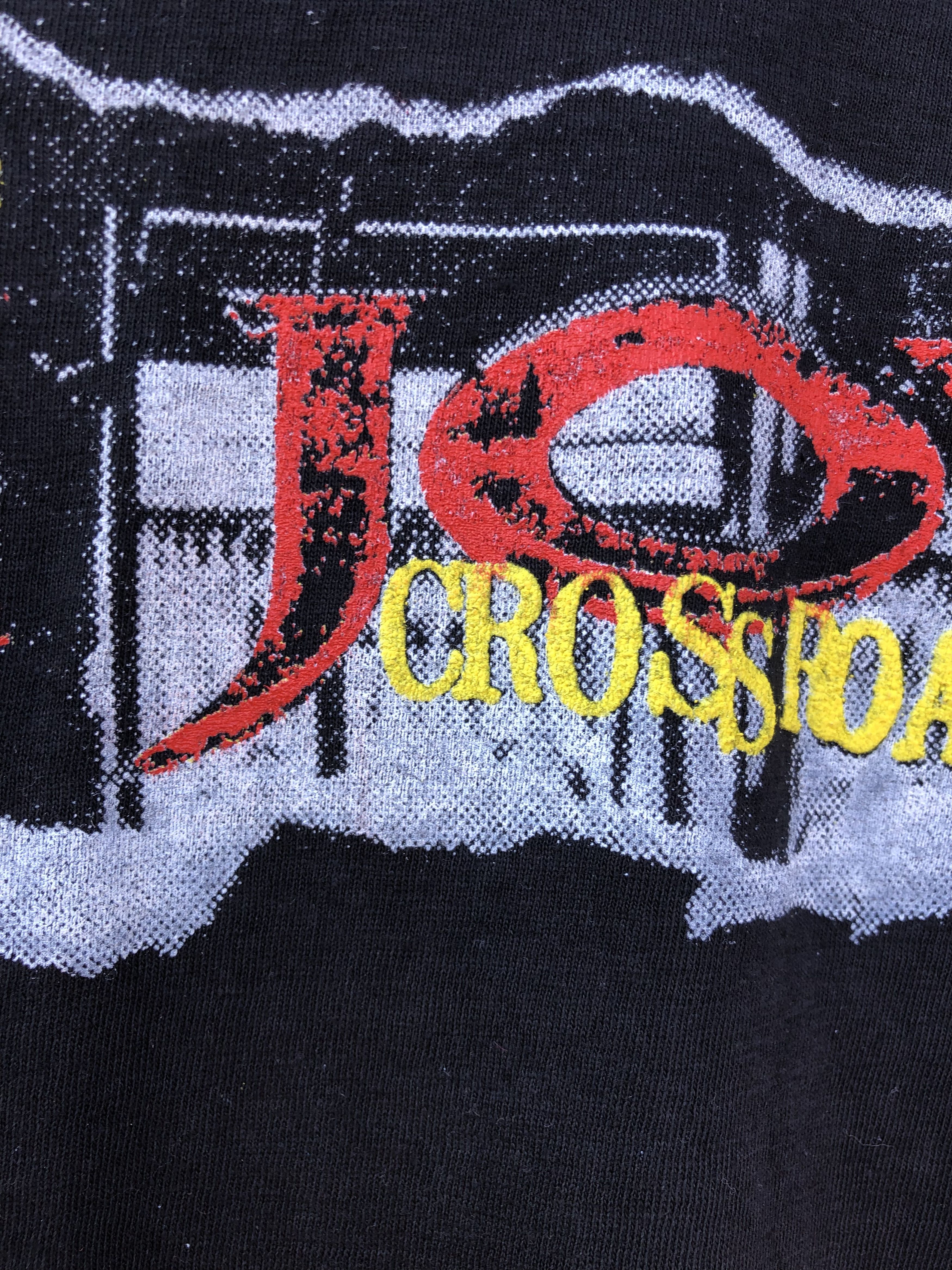 Band Tees Vintage 90s Bon Jovi (Van Halen Guns N' Roses David Bowie) Size US L / EU 52-54 / 3 - 7 Thumbnail