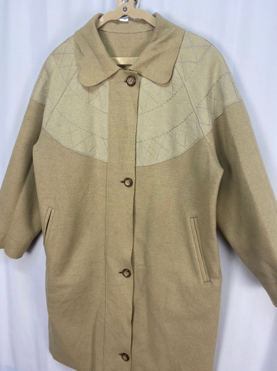 Japanese Brand Noble eve wool parkas jacket Size L / US 10 / IT 46 - 3 Thumbnail