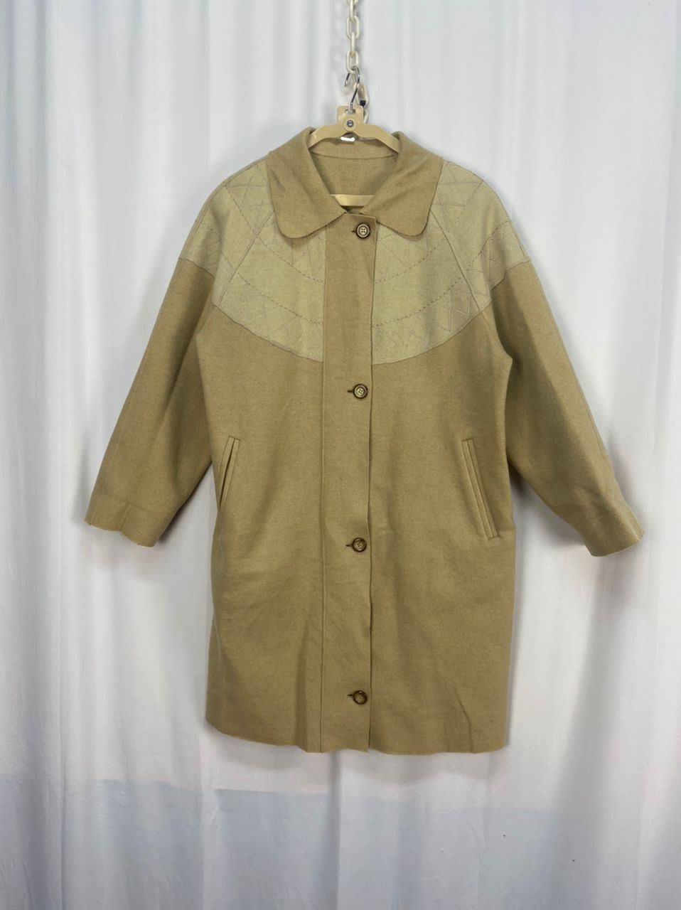 Japanese Brand Noble eve wool parkas jacket Size L / US 10 / IT 46 - 7 Thumbnail