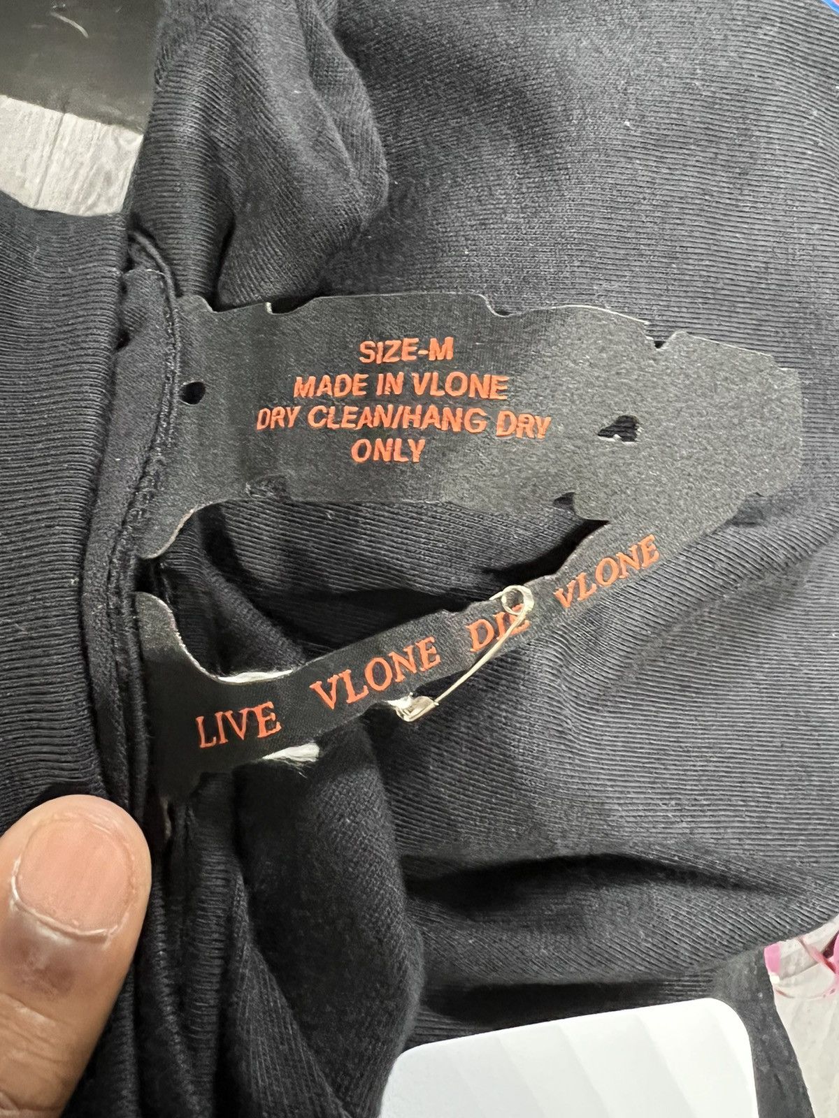 Vlone Vlone Thermal Skeleton T-Shirt Black Sz M Size US M / EU 48-50 / 2 - 3 Thumbnail