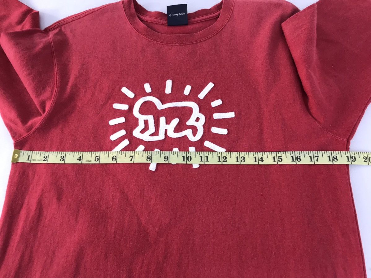 Japanese Brand × Keith Haring KEITH HARING RADIANT BABY RED LONG SLEEVE TEE Size US M / EU 48-50 / 2 - 11 Thumbnail