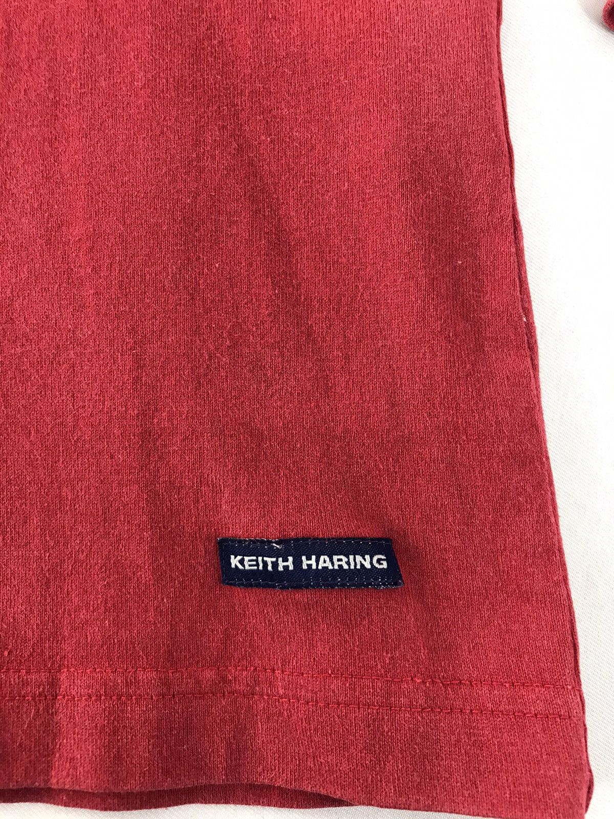 Japanese Brand × Keith Haring KEITH HARING RADIANT BABY RED LONG SLEEVE TEE Size US M / EU 48-50 / 2 - 5 Thumbnail