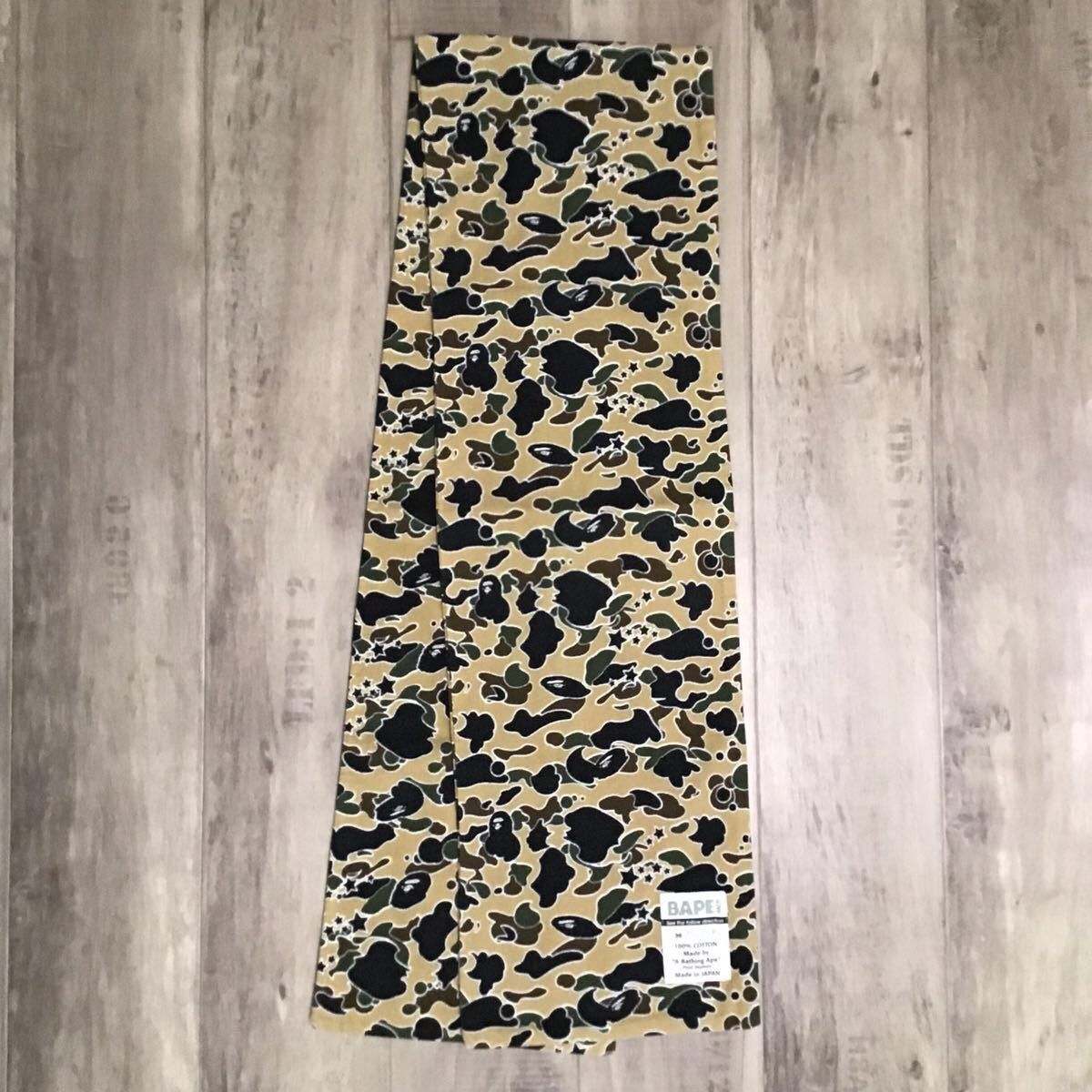 image of Bape Vintage Sta Camo Muffler Scarf Psyche in Bape Camo, Men's