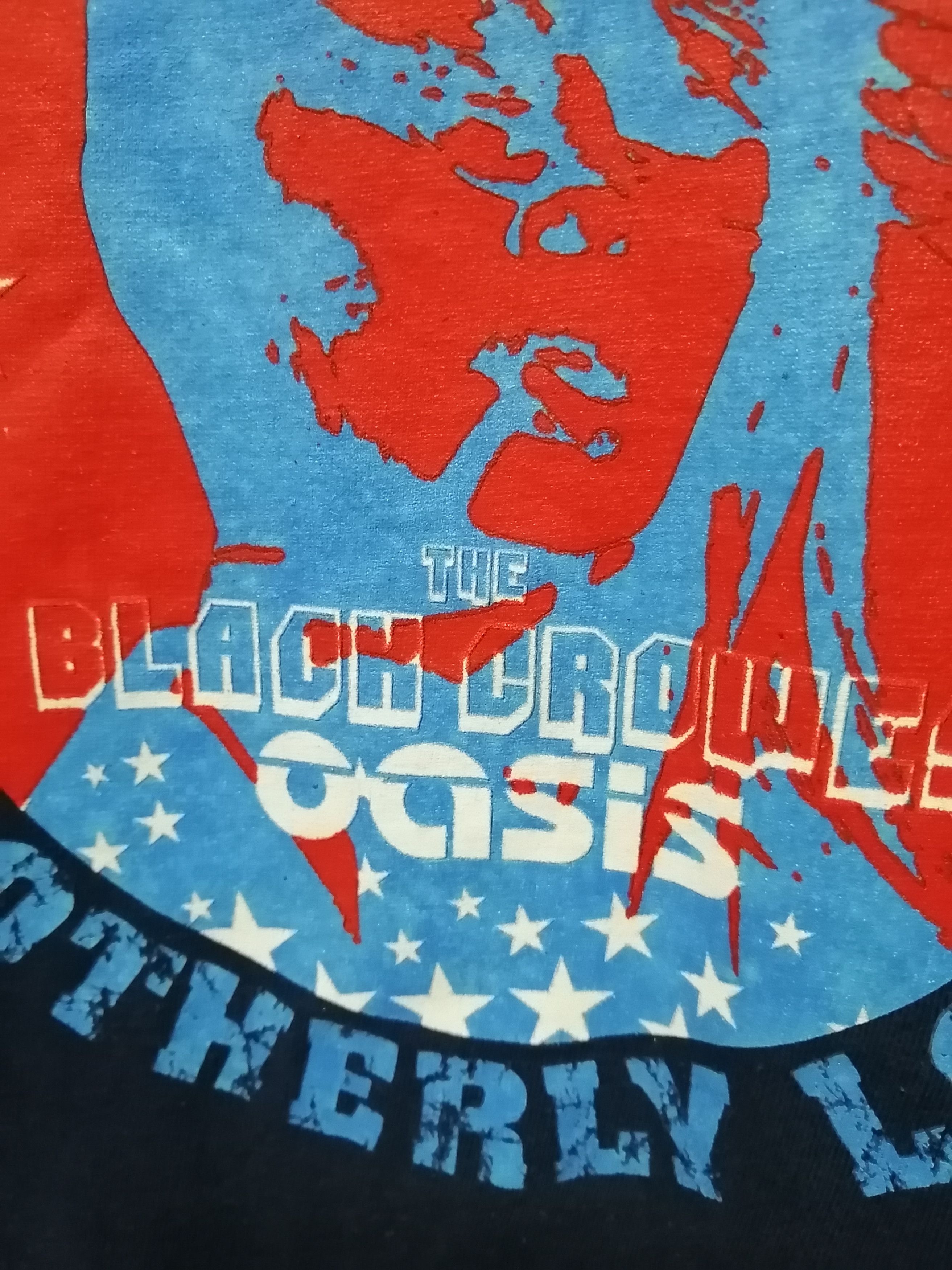 Band Tees Vintage OASIS The Black Crowes Tshirt Size US XL / EU 56 / 4 - 4 Thumbnail