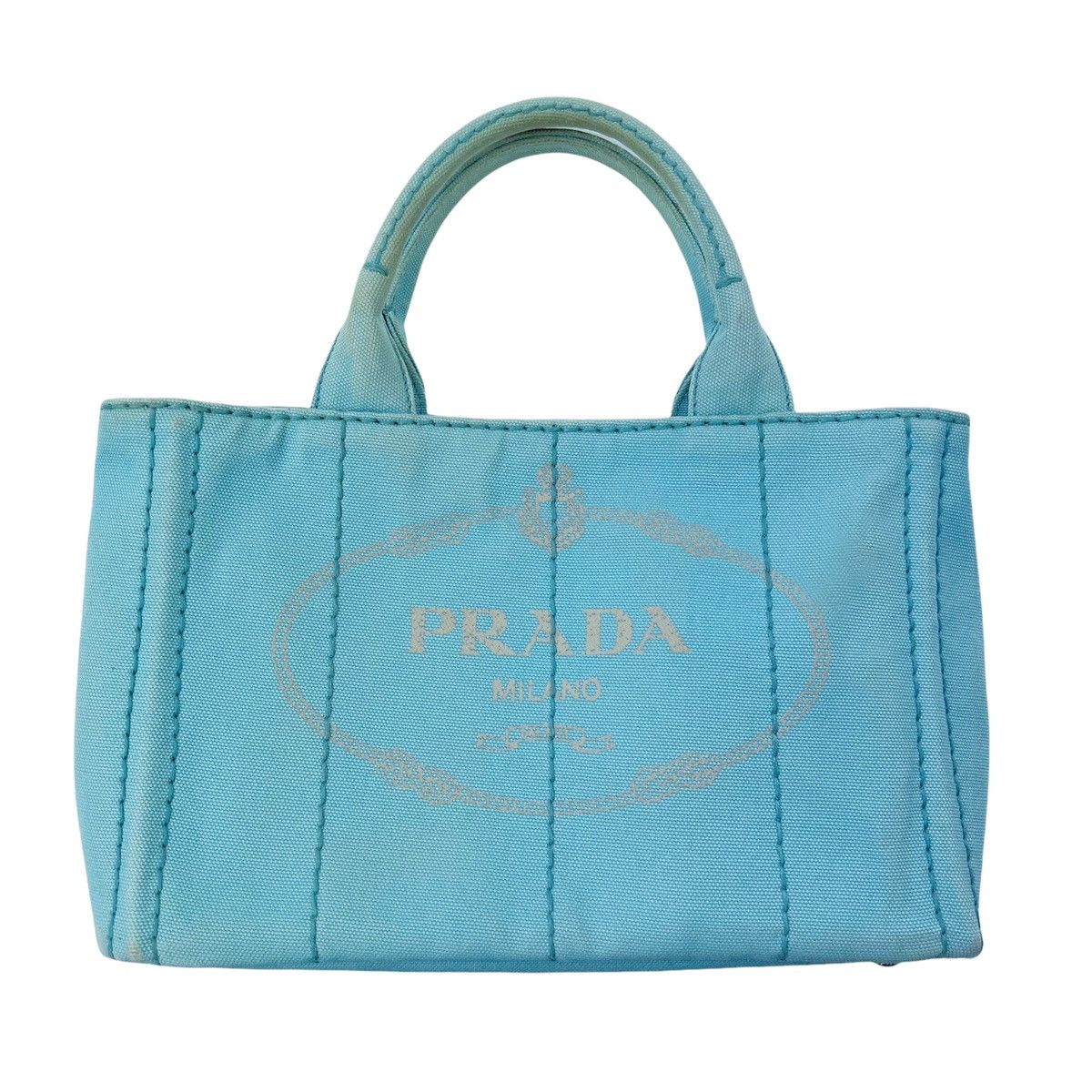 Prada Prada Canapa Handbag ‘Tiffany Blue’ Size ONE SIZE - 1 Thumbnail