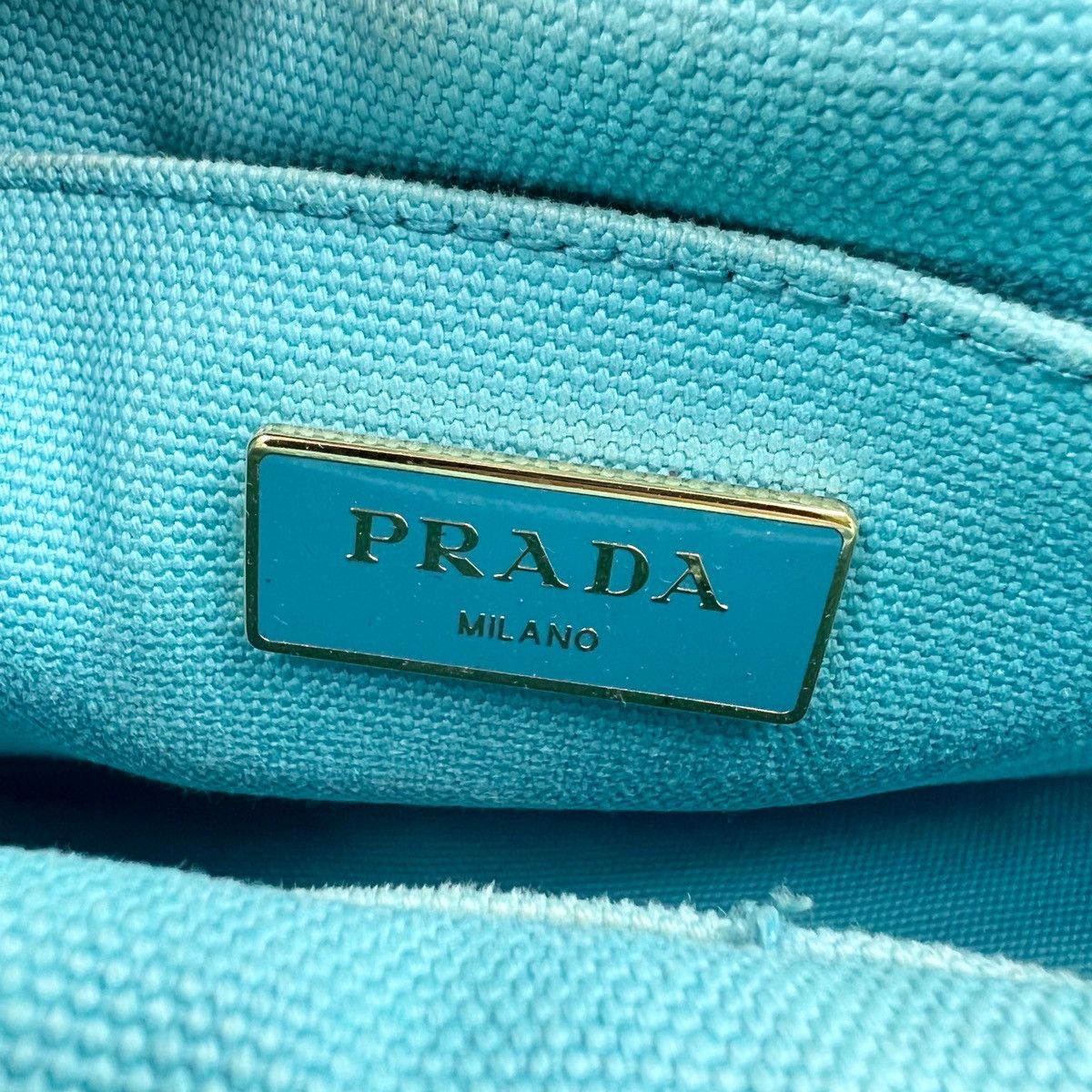Prada Prada Canapa Handbag ‘Tiffany Blue’ Size ONE SIZE - 6 Thumbnail