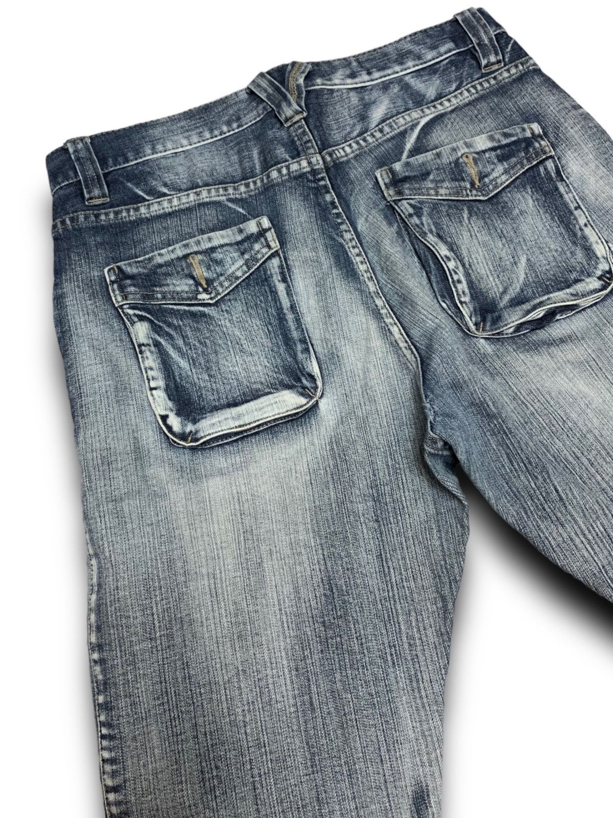 Japanese Brand × PPFM RARE DESIGN PPFM JAPANESE BRAND JEANS DENIM Size US 32 / EU 48 - 15 Thumbnail