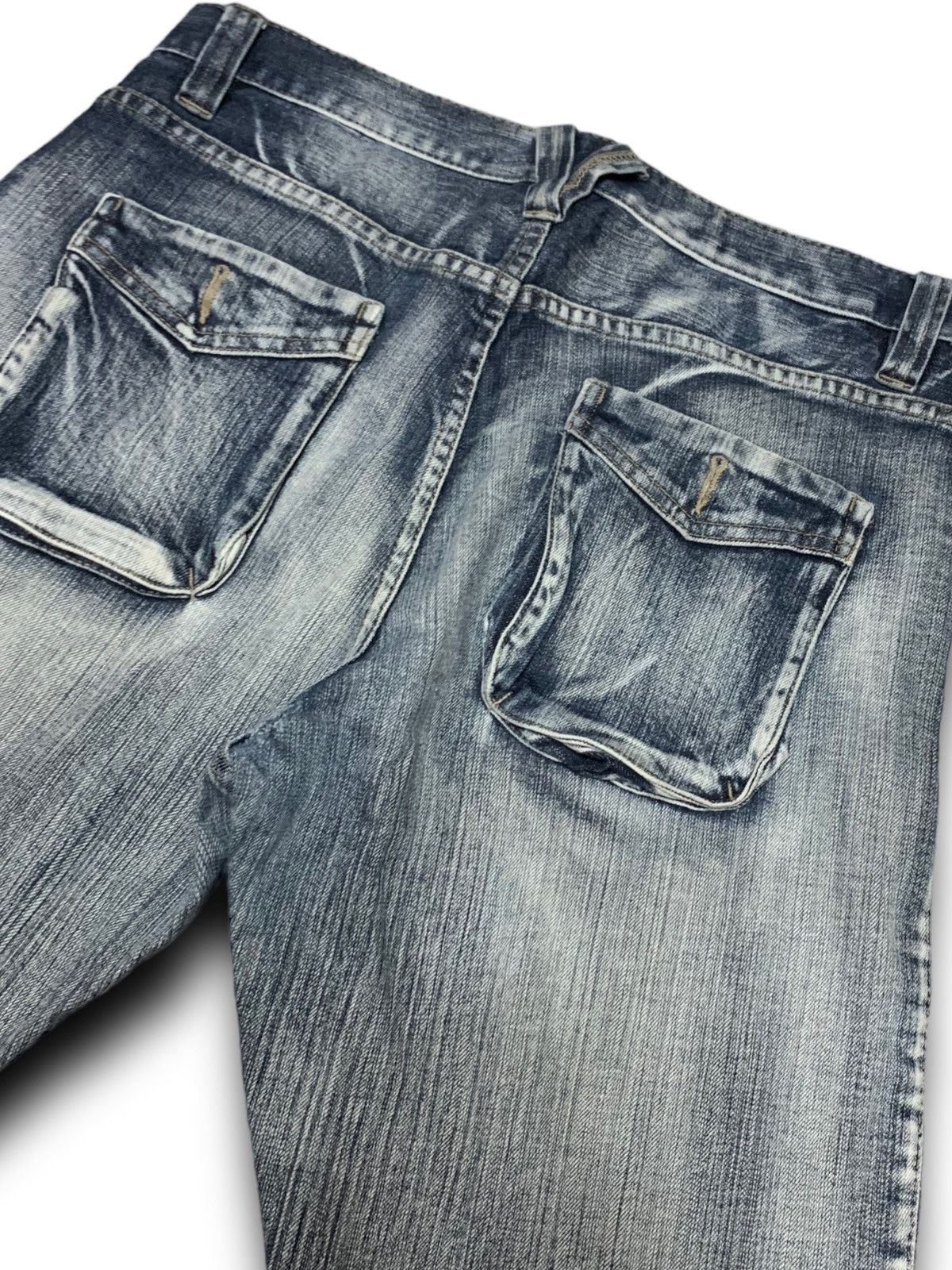 Japanese Brand × PPFM RARE DESIGN PPFM JAPANESE BRAND JEANS DENIM Size US 32 / EU 48 - 16 Thumbnail