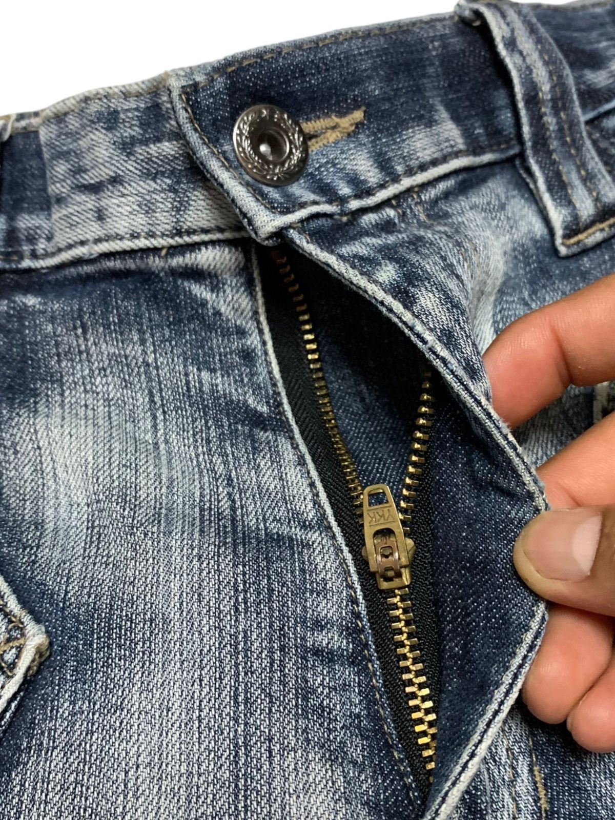 Japanese Brand × PPFM RARE DESIGN PPFM JAPANESE BRAND JEANS DENIM Size US 32 / EU 48 - 12 Thumbnail
