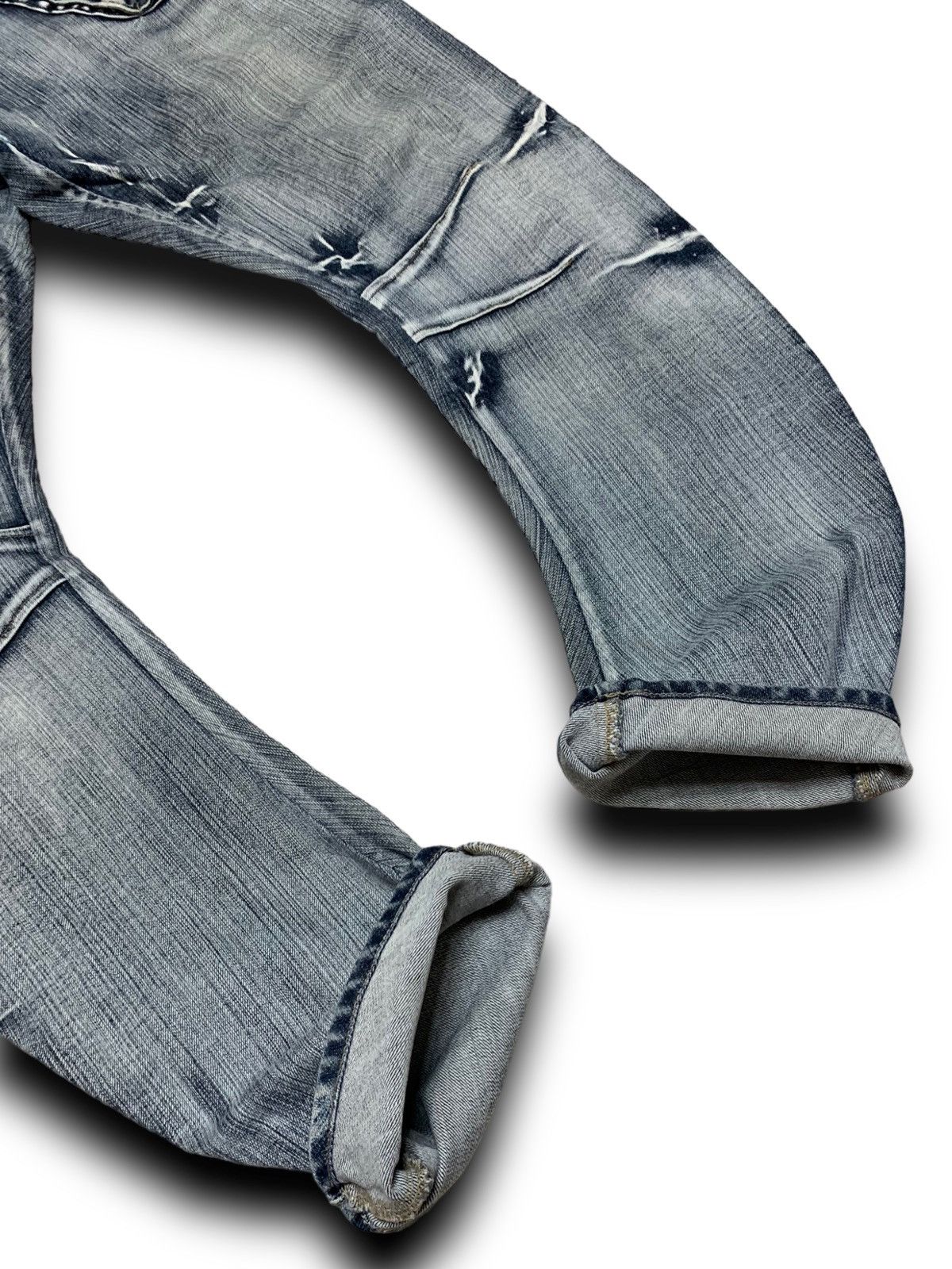 Japanese Brand × PPFM RARE DESIGN PPFM JAPANESE BRAND JEANS DENIM Size US 32 / EU 48 - 14 Thumbnail