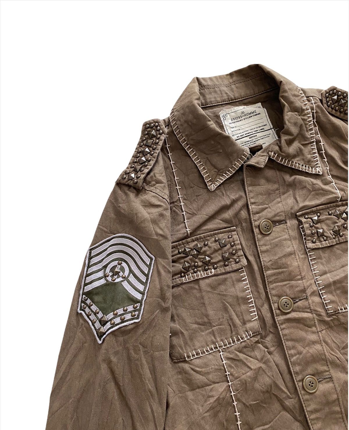 Hysteric Glamour × Japanese Brand × Seditionaries 291295=HOMME Mlilitary Colture Jacket design Punk Size US M / EU 48-50 / 2 - 13 Thumbnail