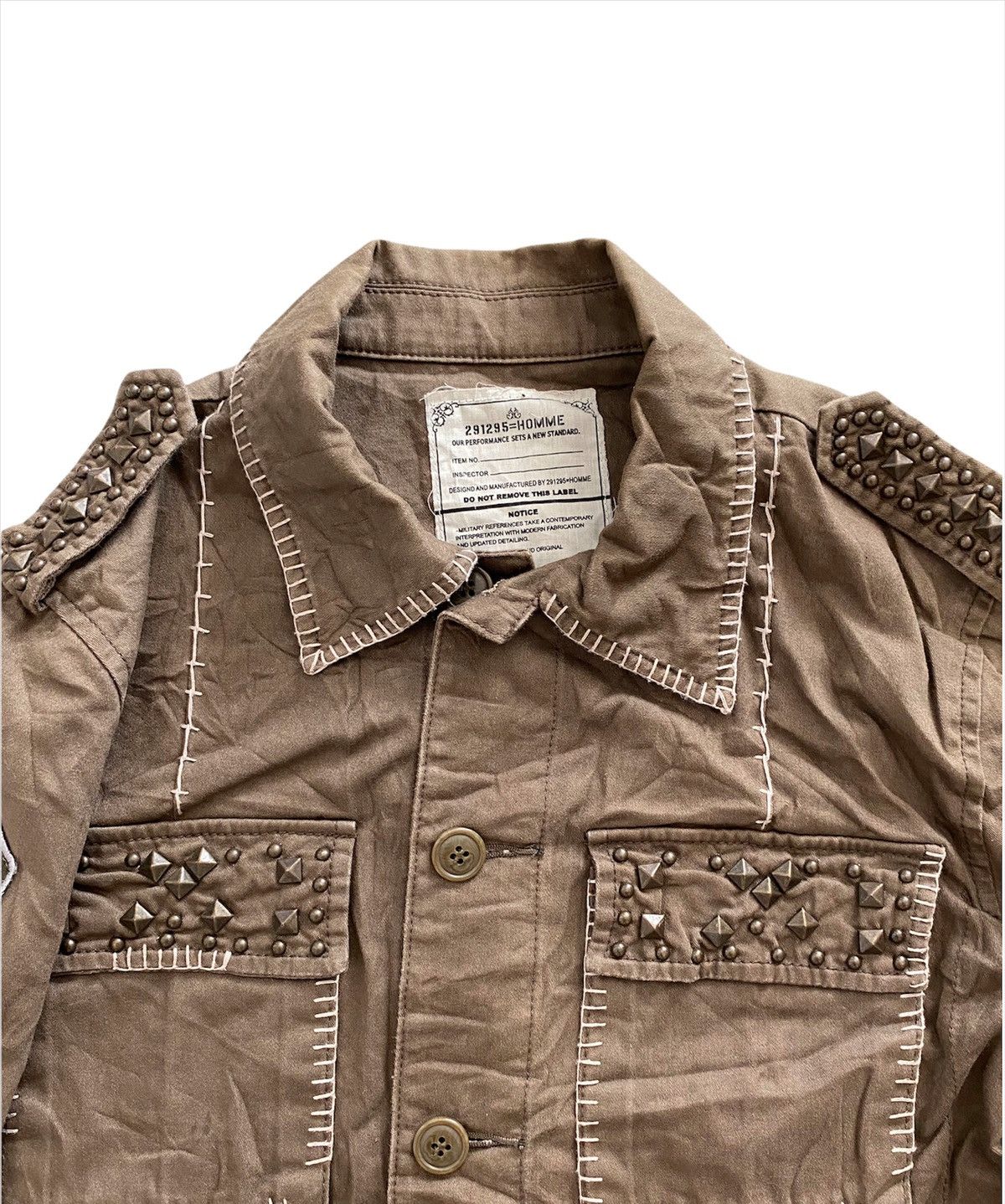 Hysteric Glamour × Japanese Brand × Seditionaries 291295=HOMME Mlilitary Colture Jacket design Punk Size US M / EU 48-50 / 2 - 10 Thumbnail