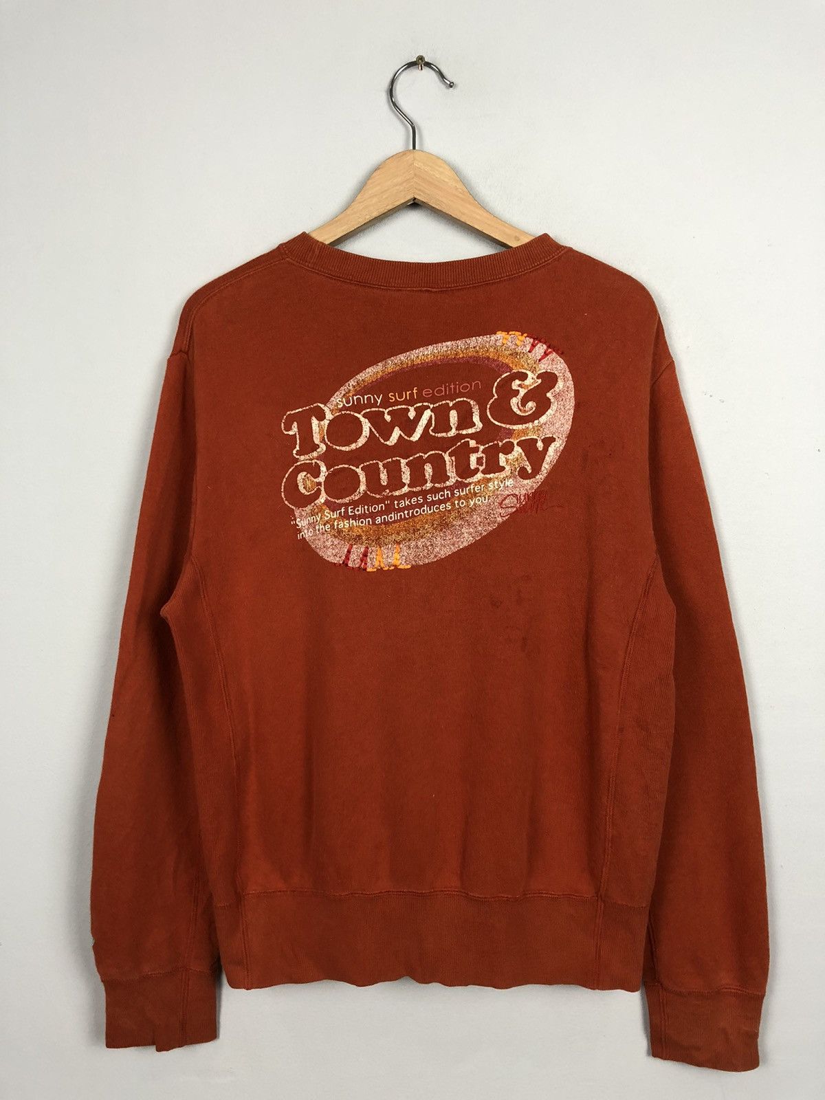 Other × Vintage Vintage Tc Surf Surfing Hawaii Sweatshirt Size US S / EU 44-46 / 1 - 6 Thumbnail