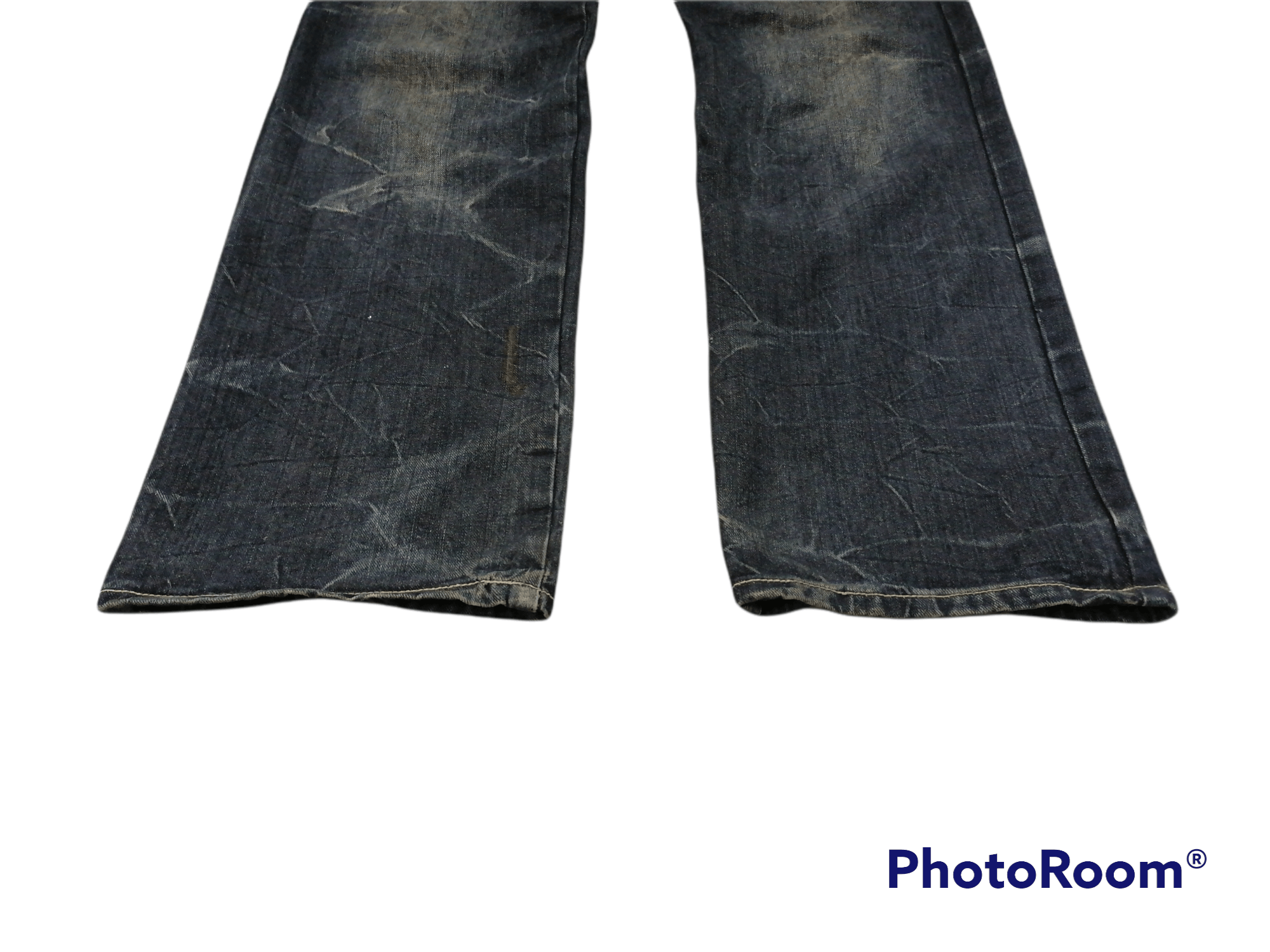 Japanese Brand Sorridere Double Waist Distressed Denim Pants Size US 33 - 4 Thumbnail