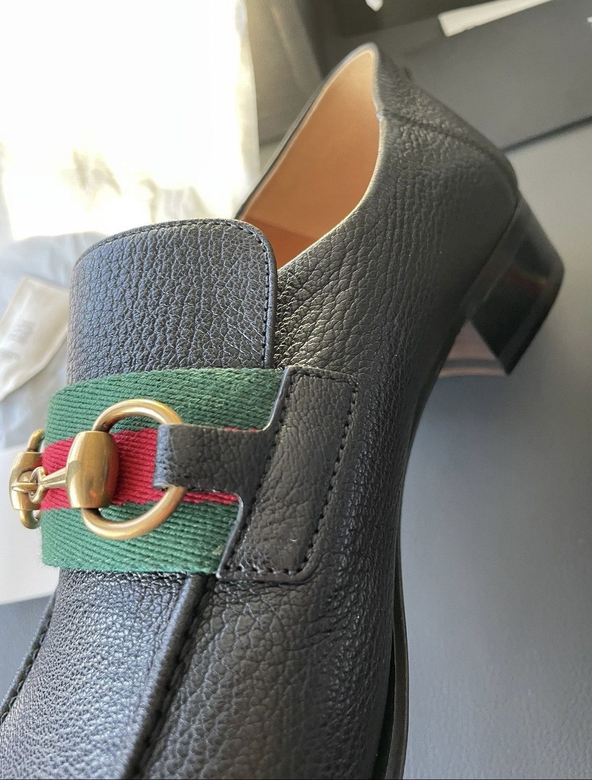 Gucci Super Runway Limited Edition Horsebit Leather Loafer Shoes Size US 9.5 / EU 42-43 - 15 Thumbnail
