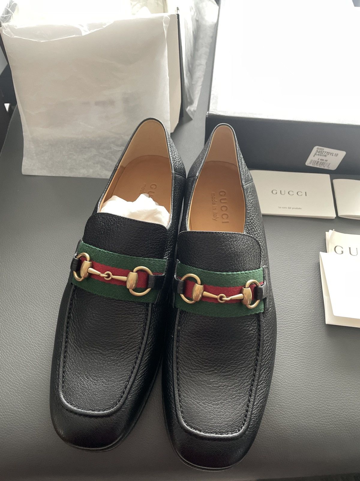 Gucci Super Runway Limited Edition Horsebit Leather Loafer Shoes Size US 9.5 / EU 42-43 - 11 Thumbnail