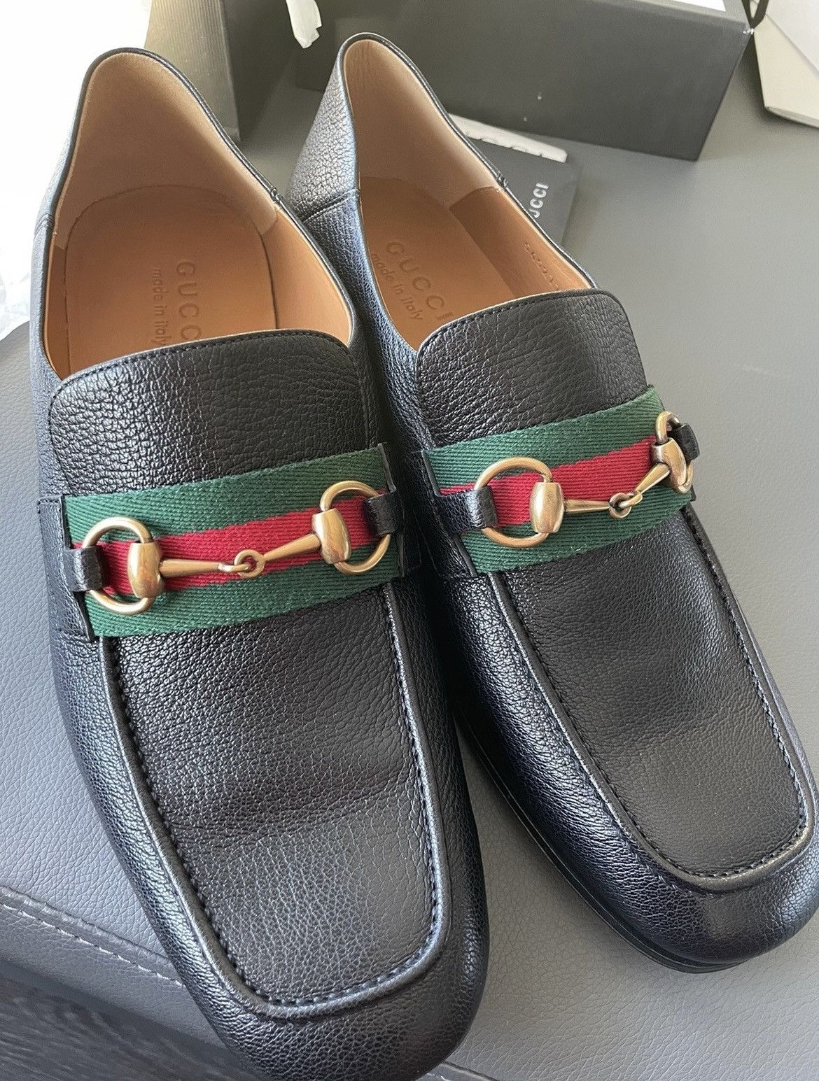 Gucci Super Runway Limited Edition Horsebit Leather Loafer Shoes Size US 9.5 / EU 42-43 - 3 Thumbnail