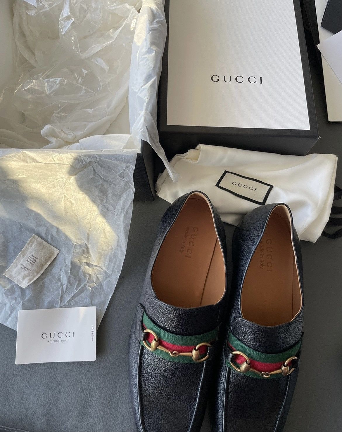 Gucci Super Runway Limited Edition Horsebit Leather Loafer Shoes Size US 9.5 / EU 42-43 - 6 Thumbnail