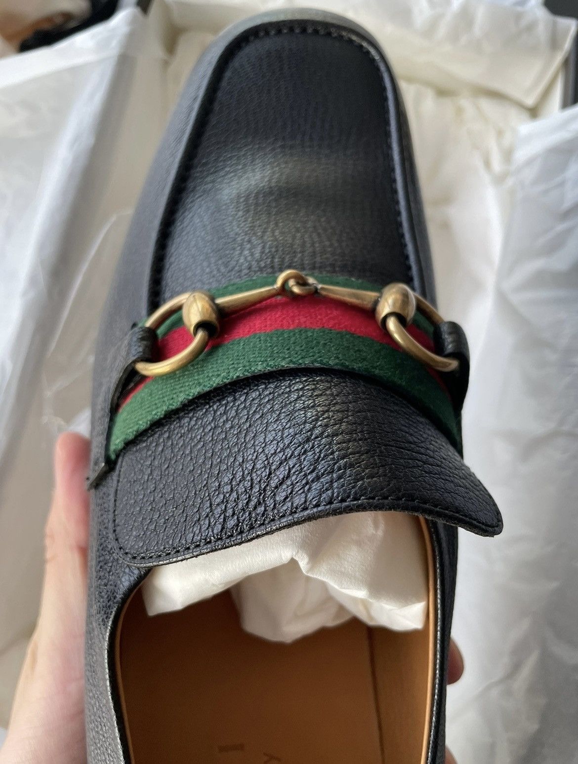 Gucci Super Runway Limited Edition Horsebit Leather Loafer Shoes Size US 9.5 / EU 42-43 - 10 Thumbnail
