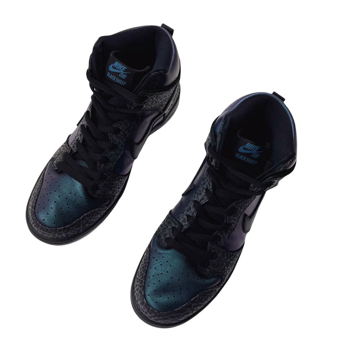Black Sheep Nike SB Dunk High x Black Sheep ‘Black Hornet’ Size US 9.5 / EU 42-43 - 4 Thumbnail