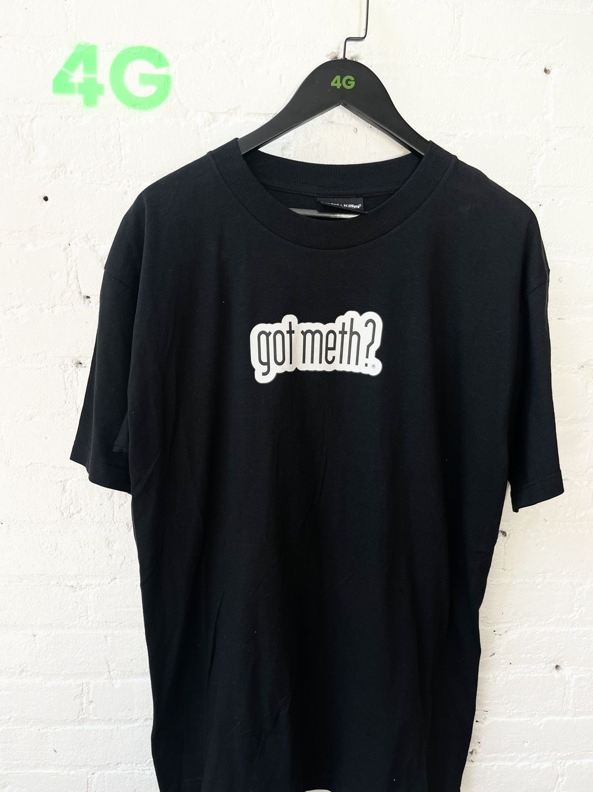 Vintage Vintage GOT METH Drug Shirt 4Gseller Size US L / EU 52-54 / 3 - 1 Thumbnail