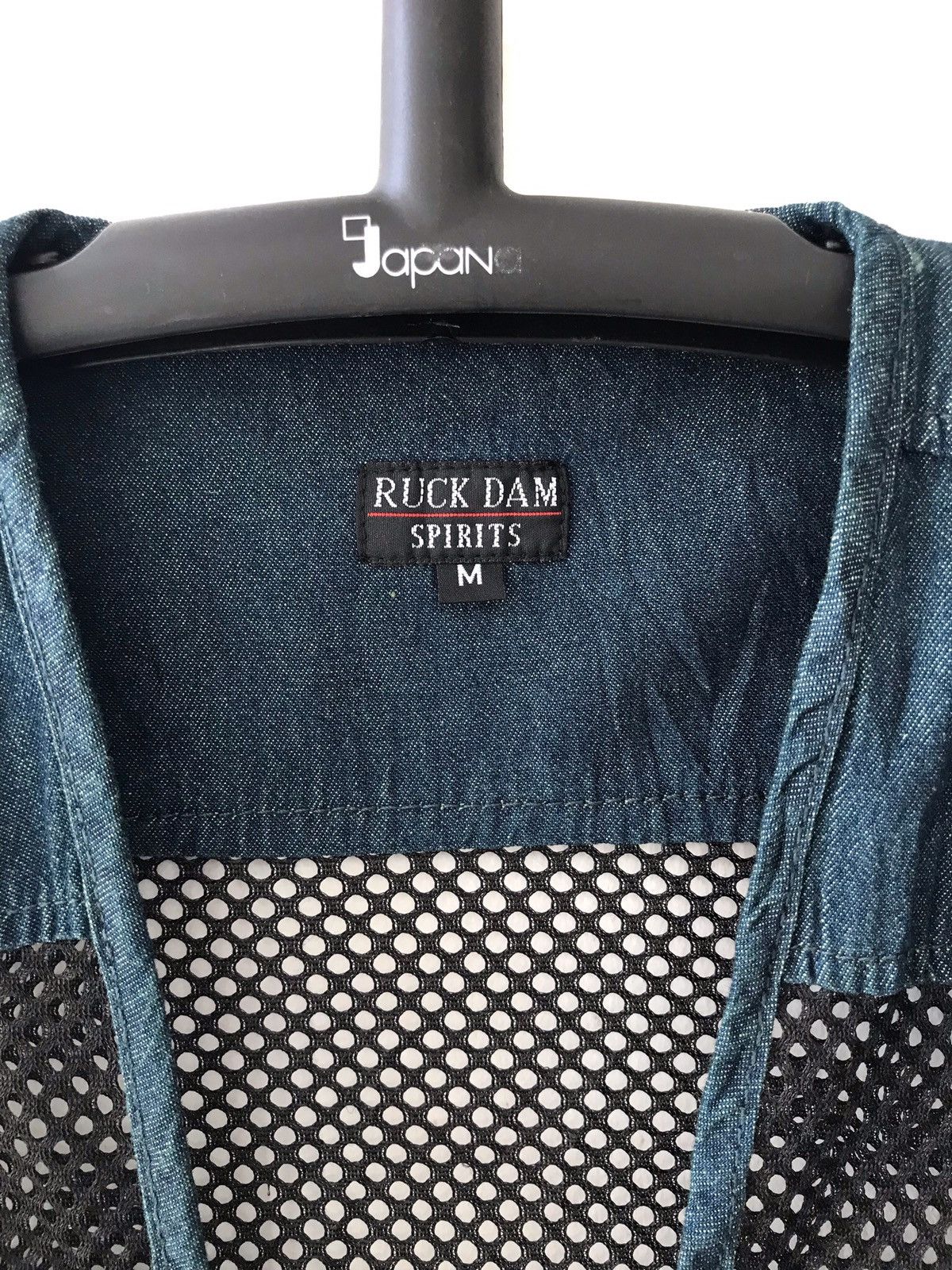 Japanese Brand Vintage Ruck Dam Spirit Streetwear Tactical Denim Jacket Size US M / EU 48-50 / 2 - 5 Thumbnail