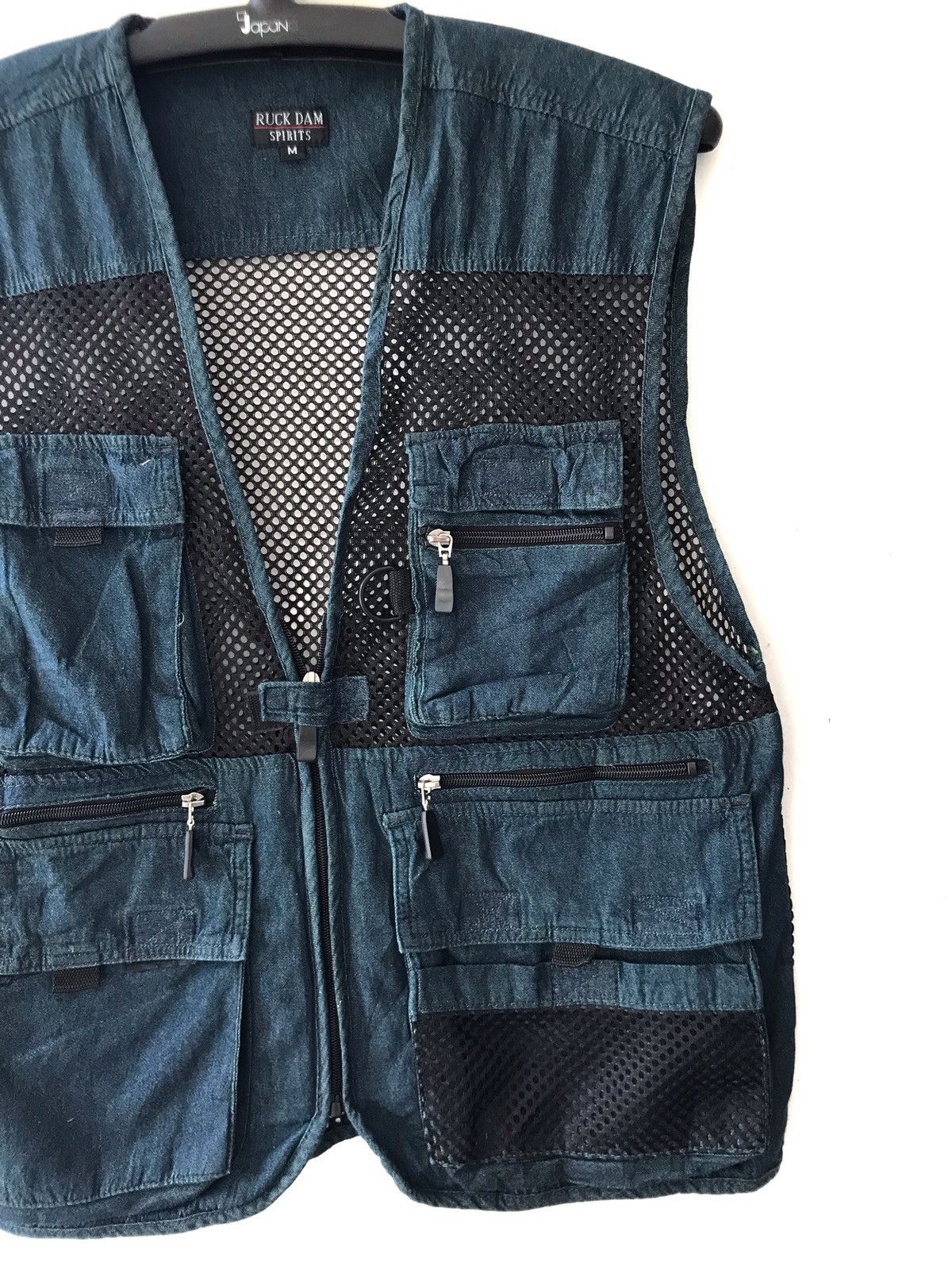 Japanese Brand Vintage Ruck Dam Spirit Streetwear Tactical Denim Jacket Size US M / EU 48-50 / 2 - 4 Thumbnail