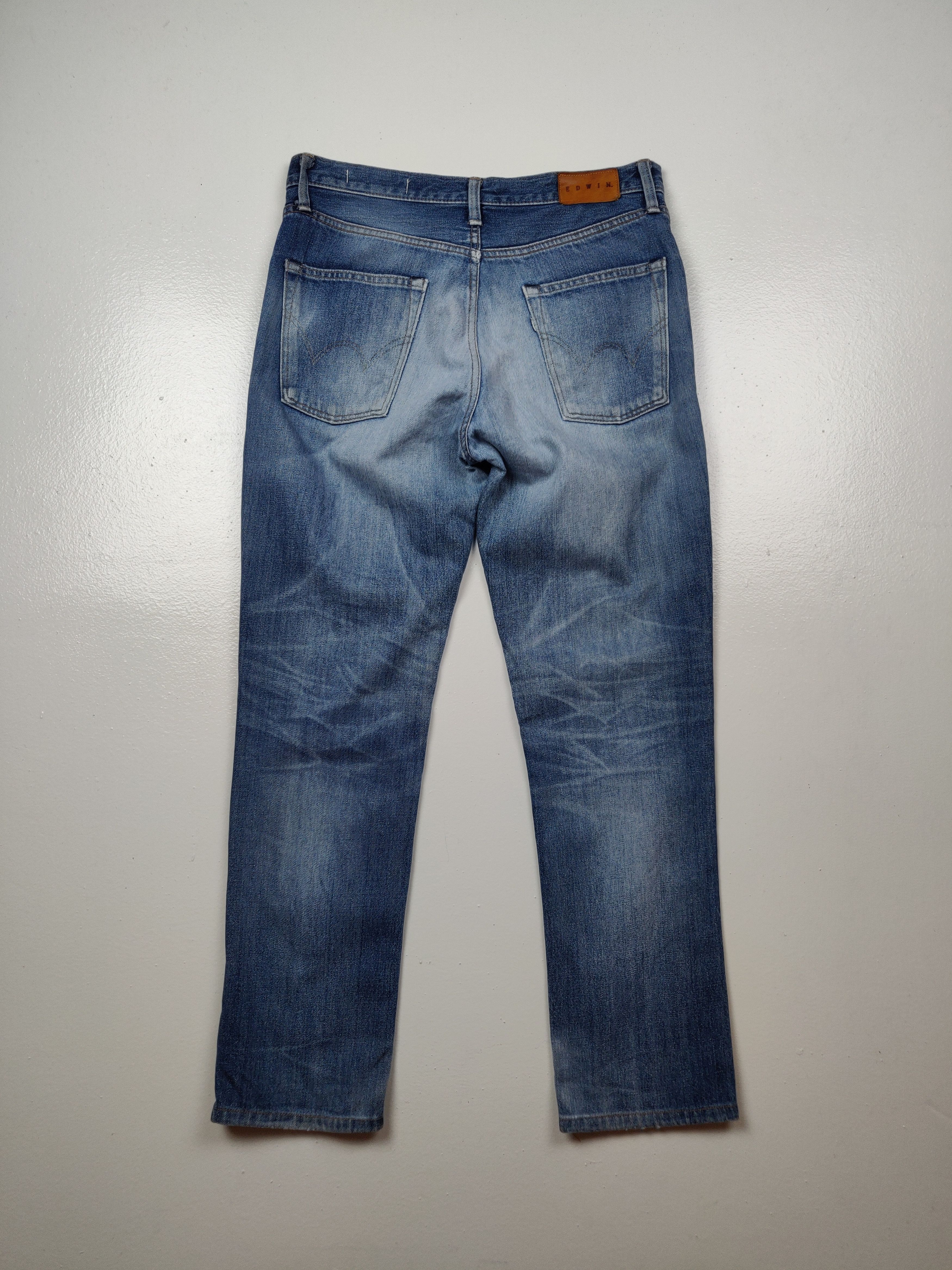 Edwin Vintage Edwin Japan Lot 503 Regular Denim Jeans Bottom Size US 33 - 9 Thumbnail