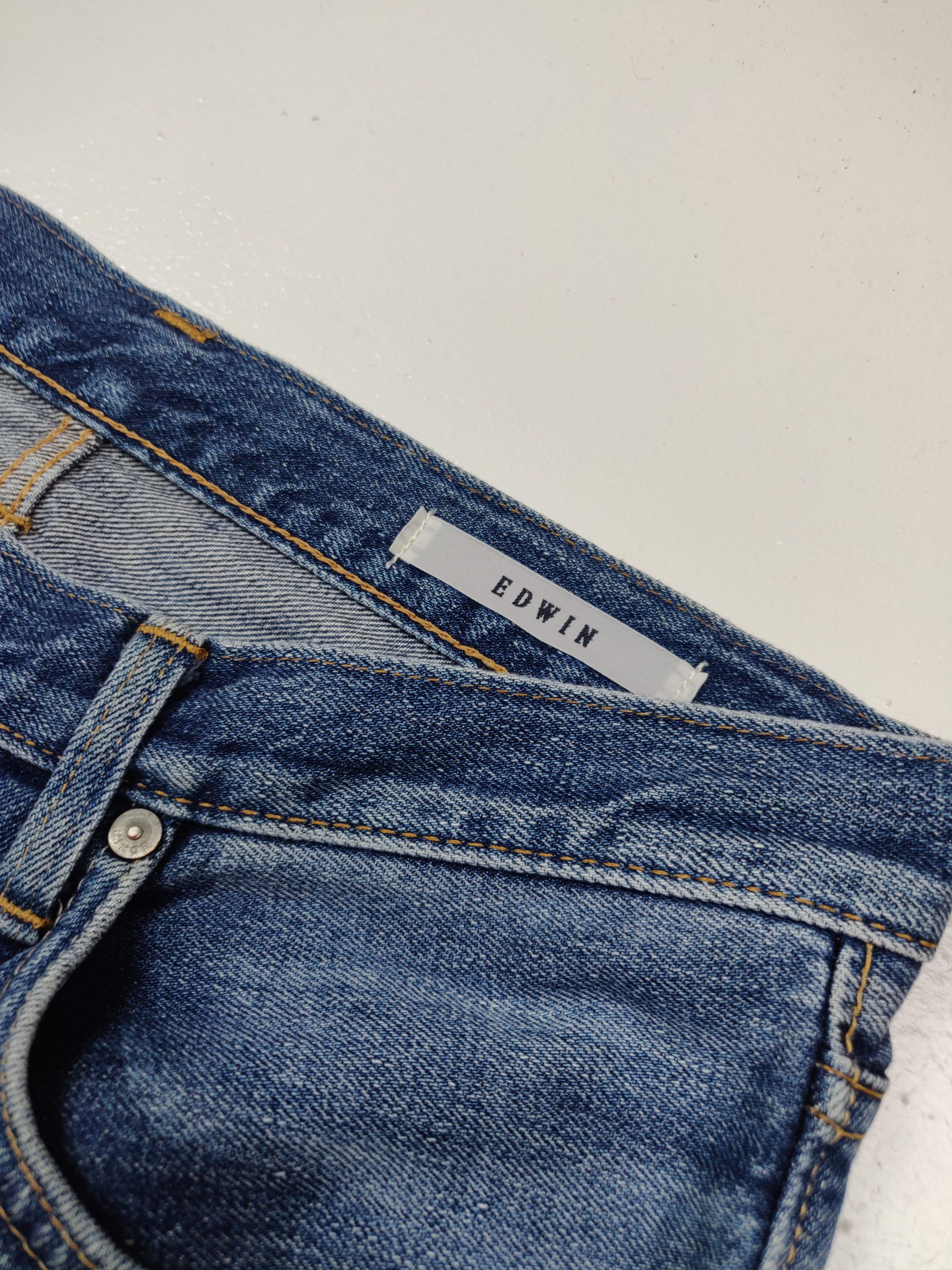 Edwin Vintage Edwin Japan Lot 503 Regular Denim Jeans Bottom Size US 33 - 6 Thumbnail