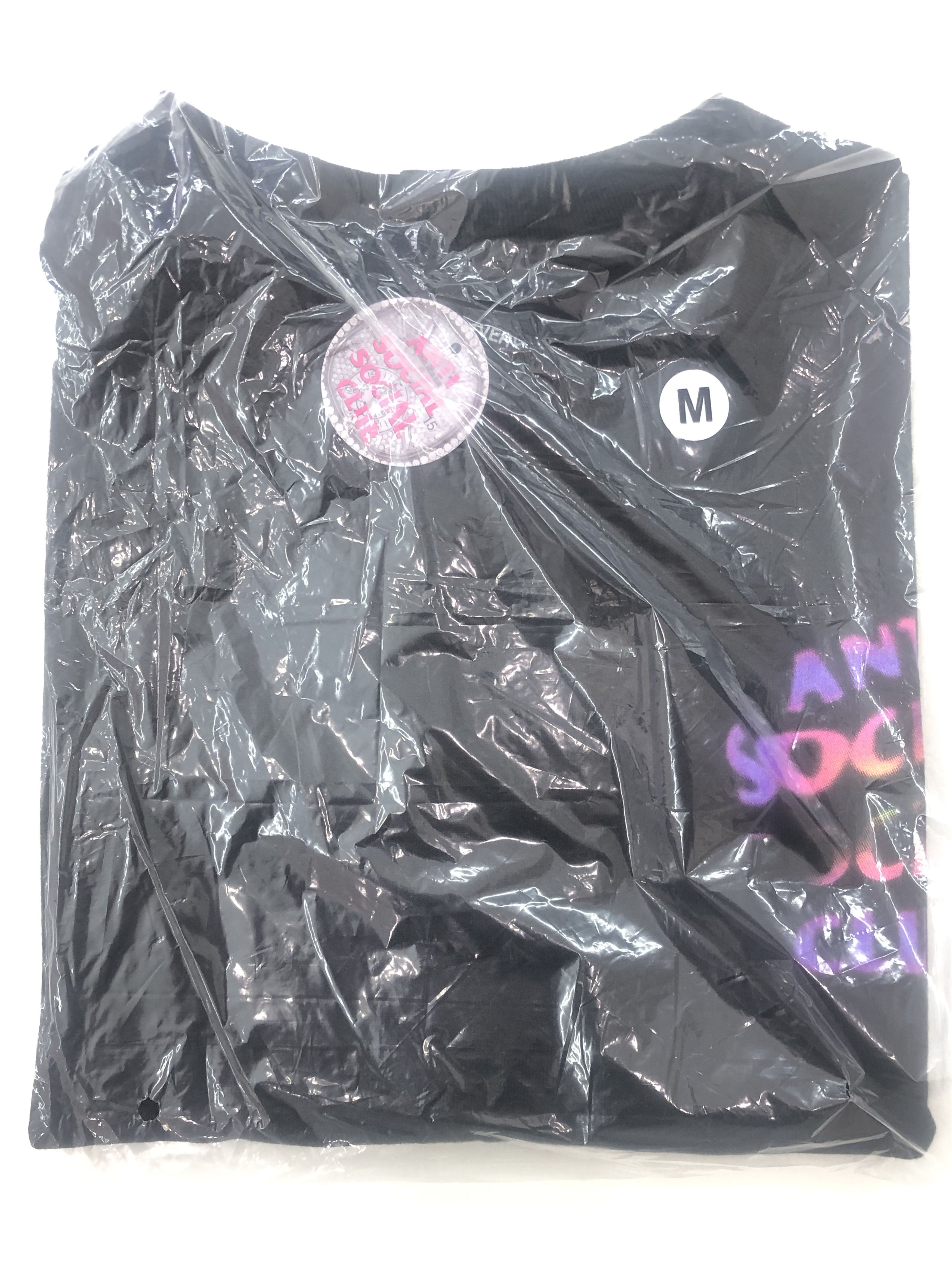 Anti Social Social Club × Members Only DS weekly exclusive ASSC Larva Black Tee BAPE KITH supreme Size US M / EU 48-50 / 2 - 2 Thumbnail