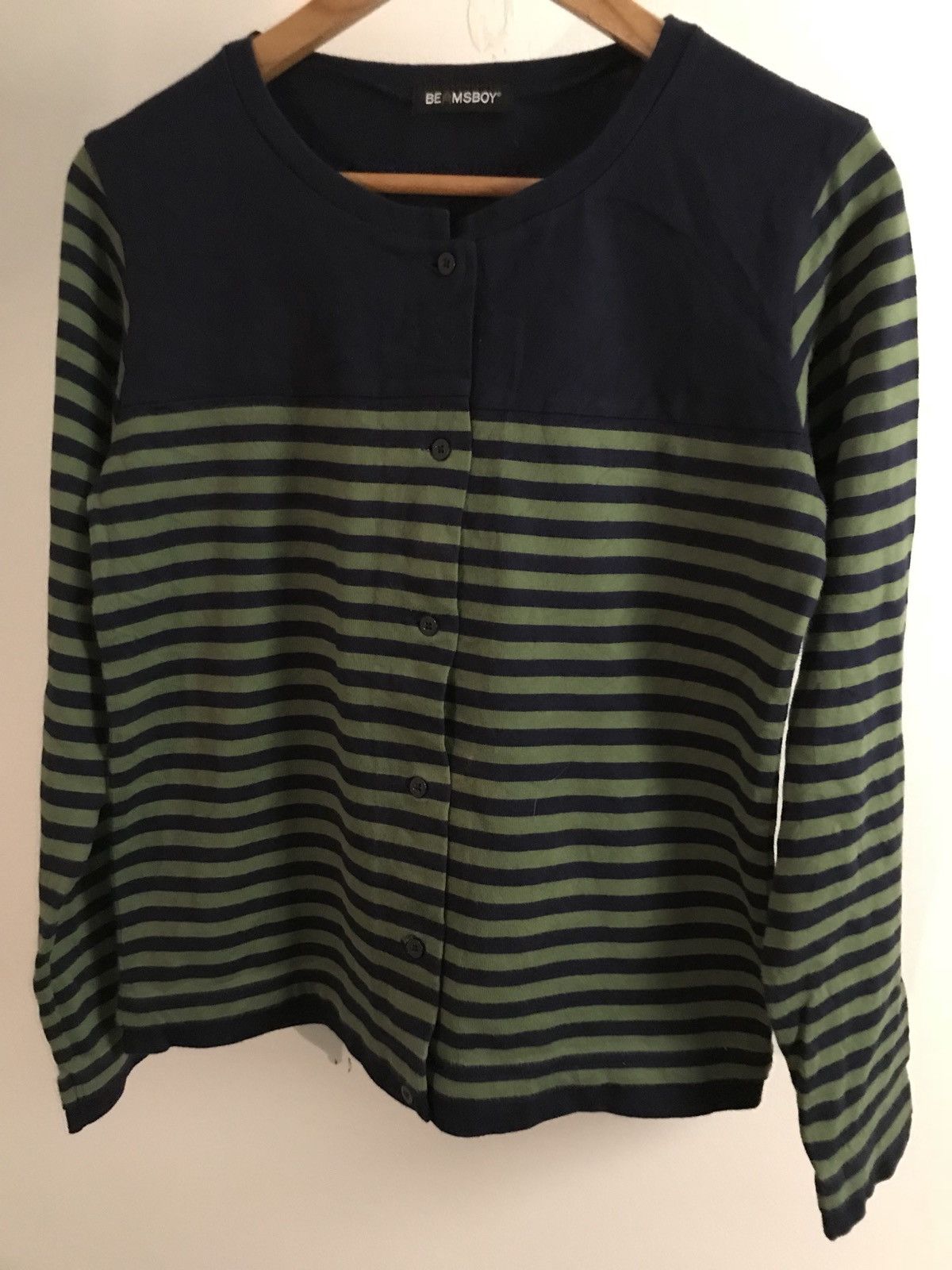 Beams Plus Japanese Brand Beamsboy Stripes Long Sleeve Size US S / EU 44-46 / 1 - 3 Thumbnail