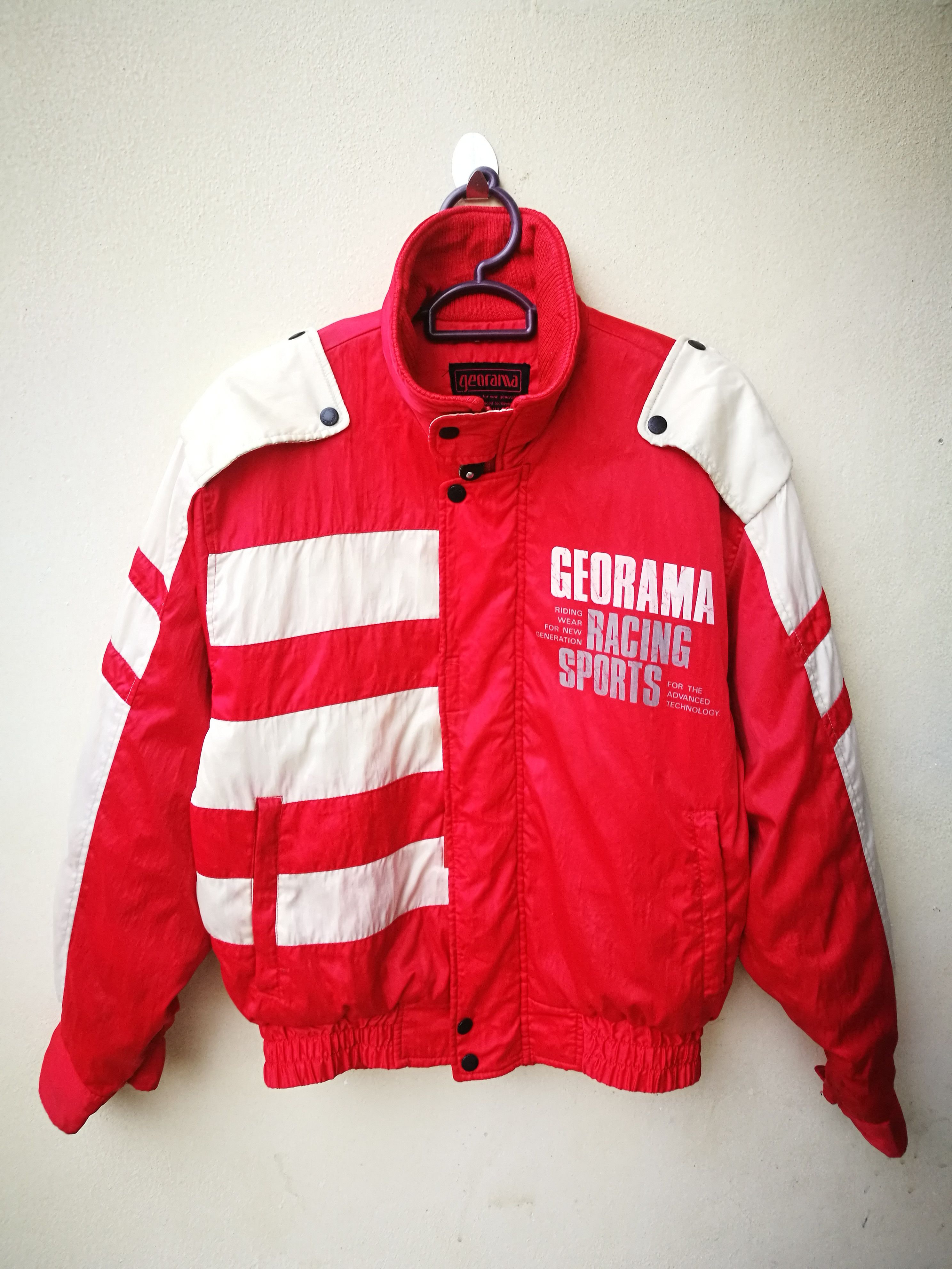 Vintage × Yamaha Vintage Yamaha Georama Racing Sports Jacket Size US L / EU 52-54 / 3 - 1 Thumbnail