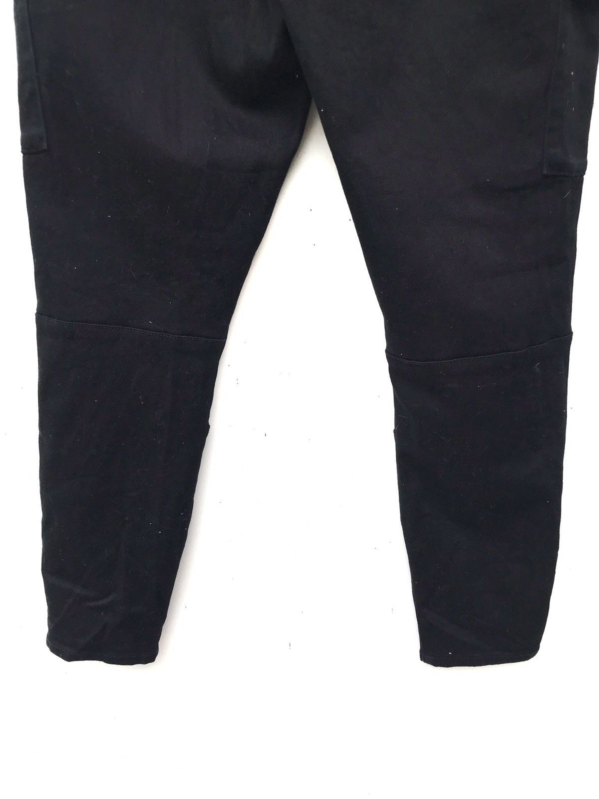 Designer Black Cargo Zipper Brand Seed Skinny Pants Size US 29 - 6 Thumbnail