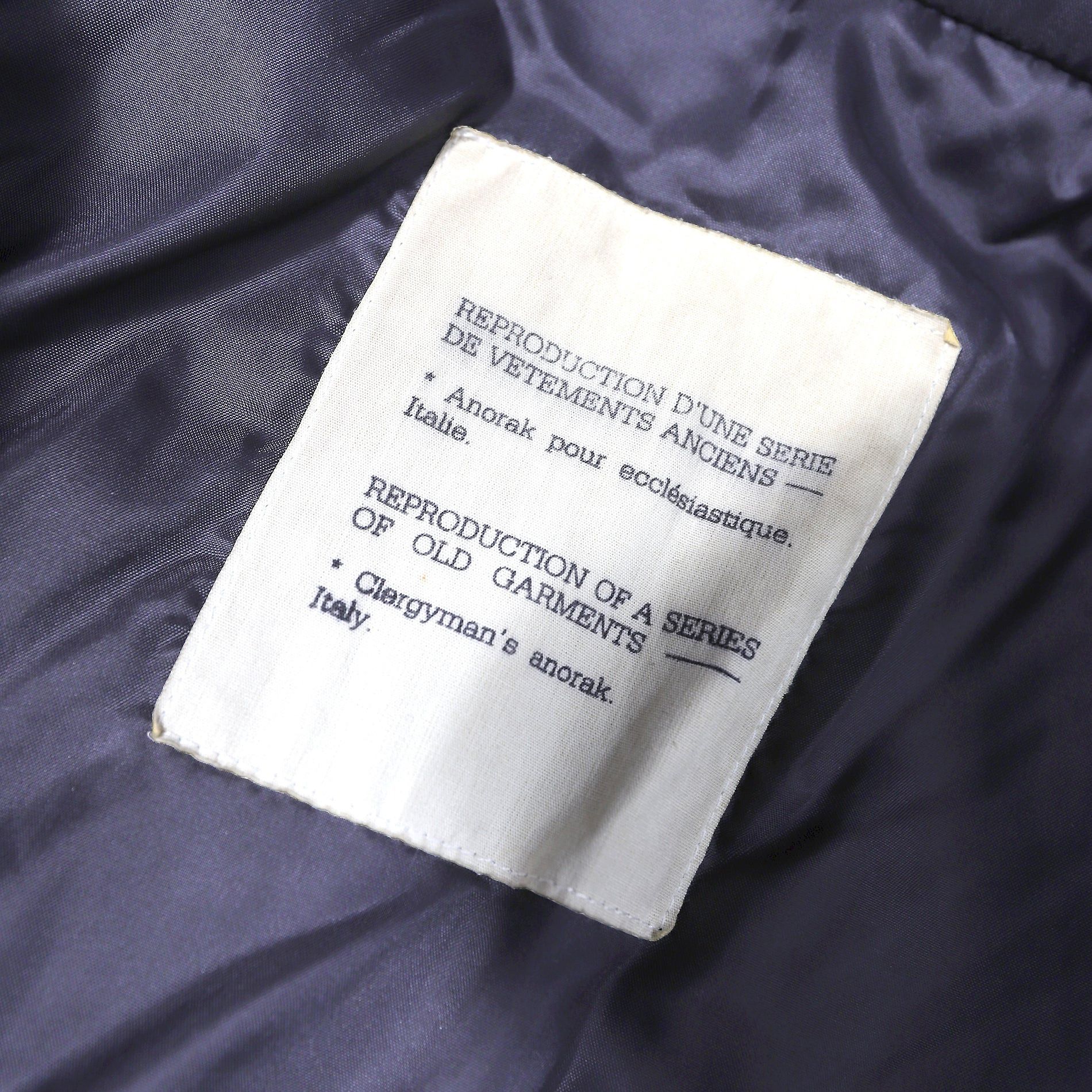 Maison Margiela AW95 Reproduction Clergymans Anorak Size US L / EU 52-54 / 3 - 5 Thumbnail