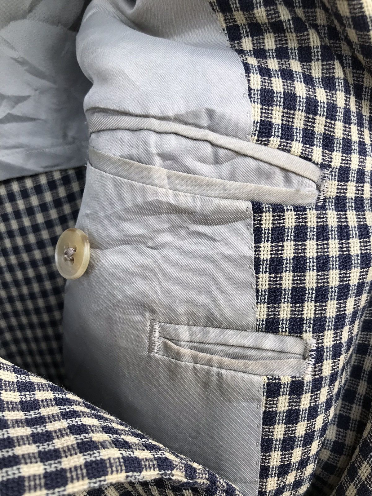 Burberry Vintage Burberry’s Checked Light Blazer Jacket Size US M / EU 48-50 / 2 - 10 Thumbnail