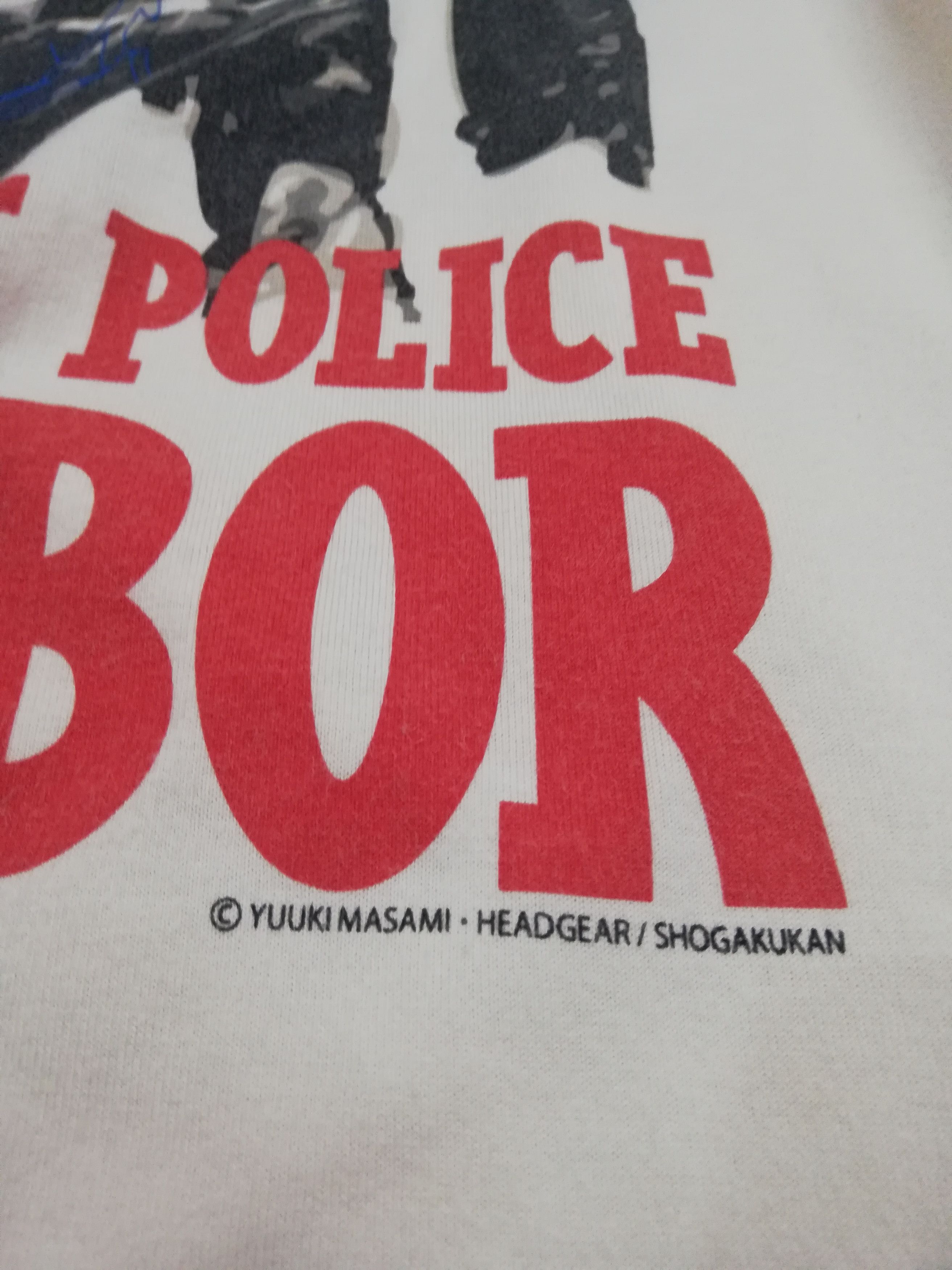 Japanese Brand The Mobile Police Patlabor by Yuuki Masami Size US L / EU 52-54 / 3 - 4 Thumbnail