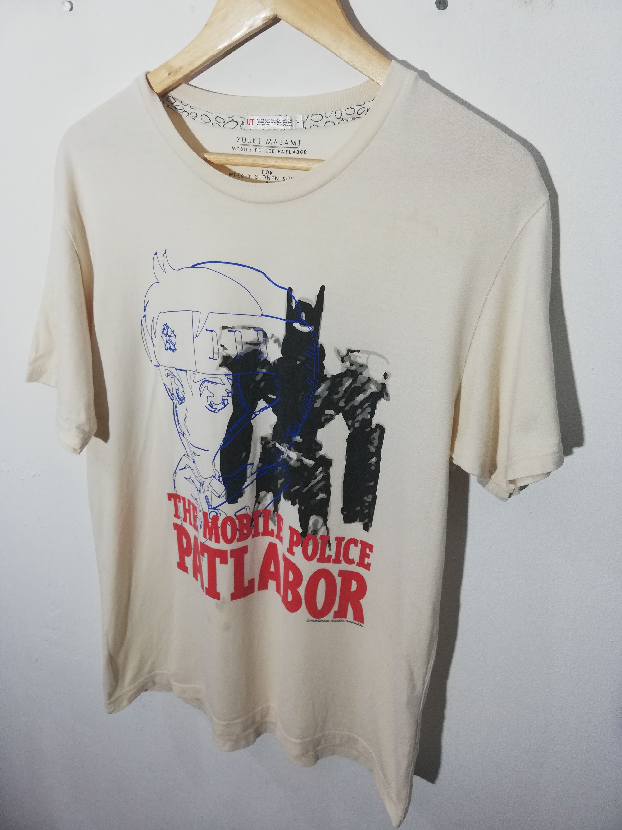 Japanese Brand The Mobile Police Patlabor by Yuuki Masami Size US L / EU 52-54 / 3 - 3 Thumbnail