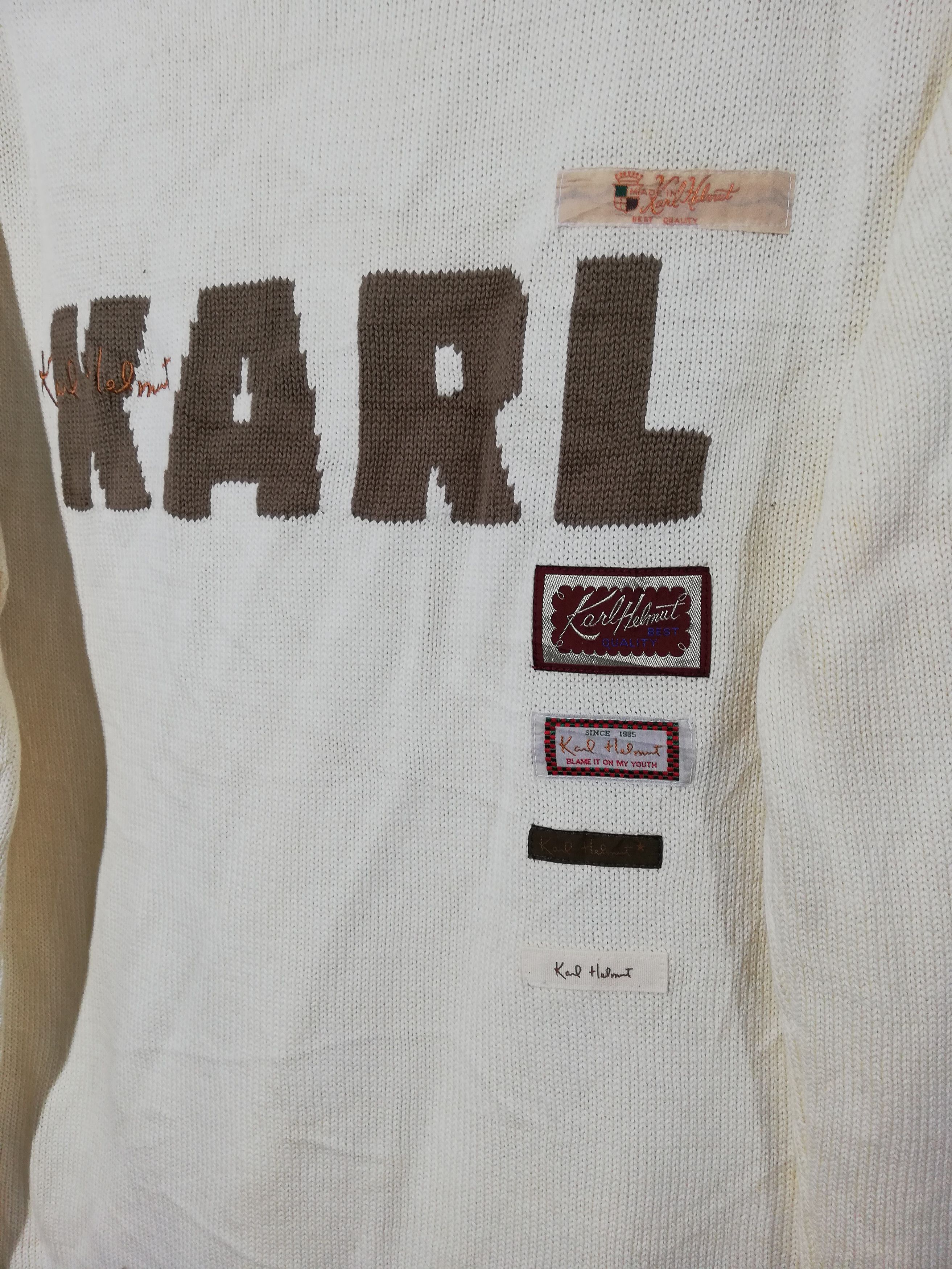 Karl Helmut Karl Helmut Embroidered knitwear Size US M / EU 48-50 / 2 - 3 Thumbnail