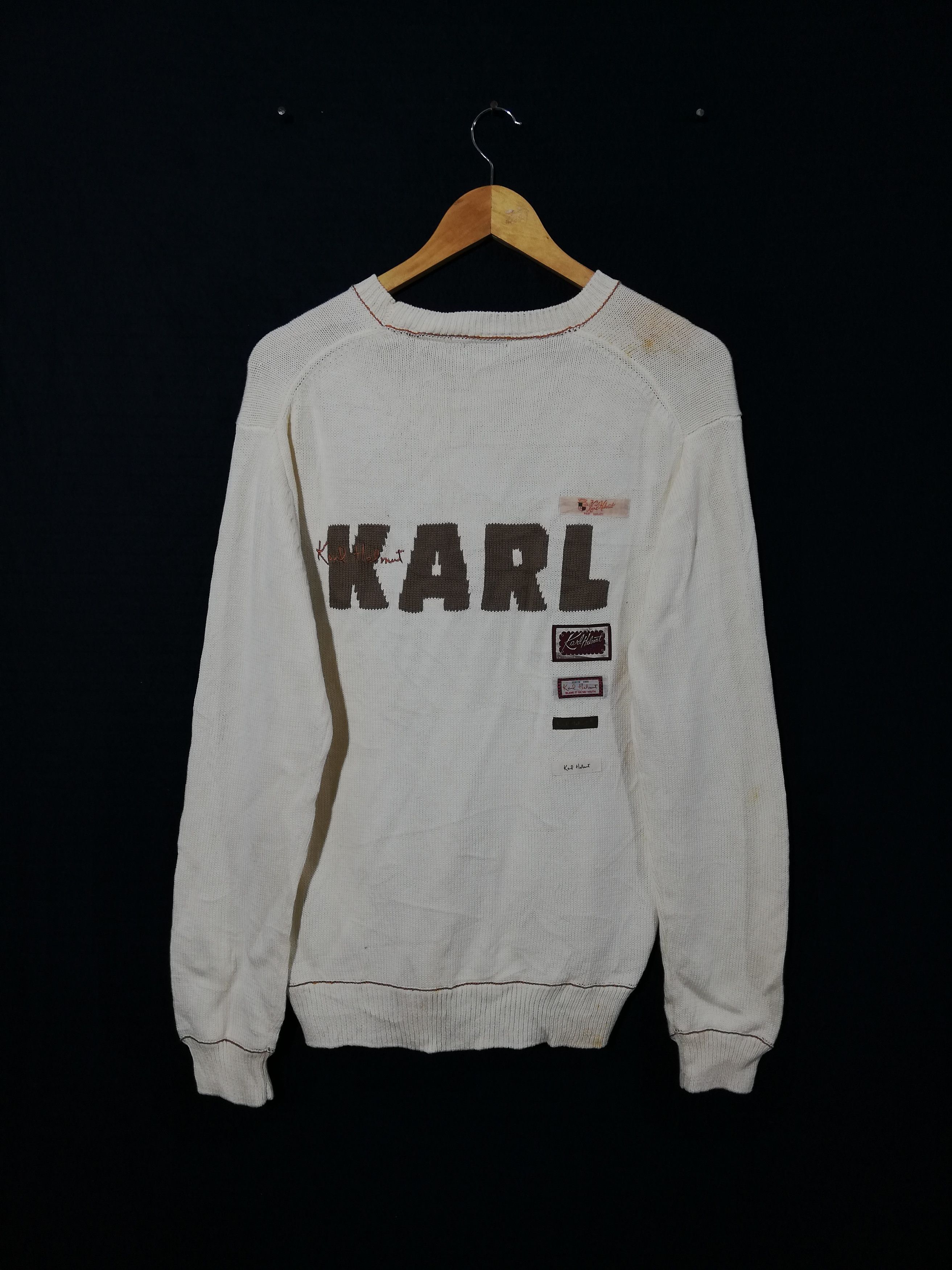 Karl Helmut Karl Helmut Embroidered knitwear Size US M / EU 48-50 / 2 - 1 Thumbnail