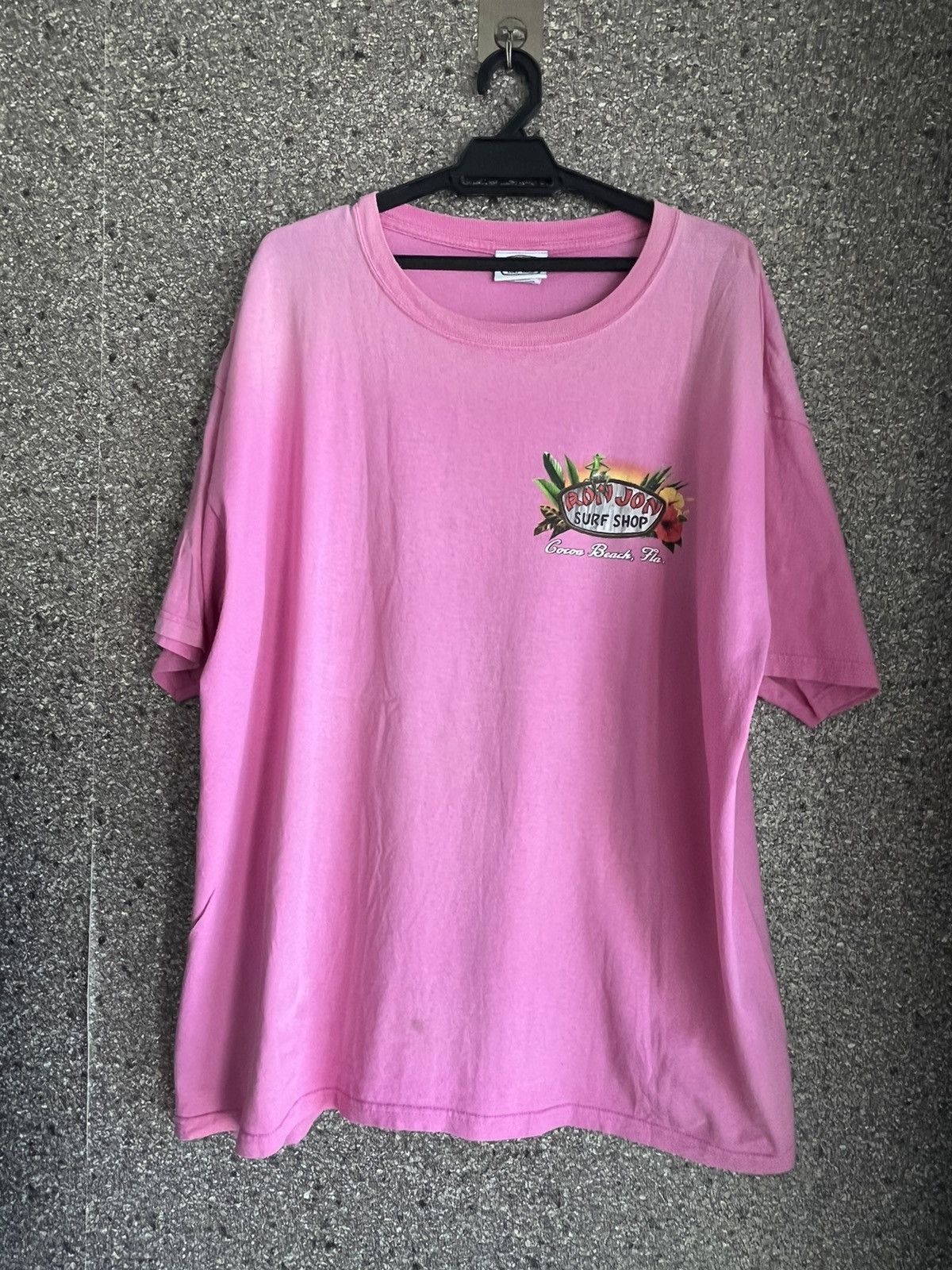 image of Vintage Ronjon Surf Shop Ft32 in Pink, Men's (Size 2XL)