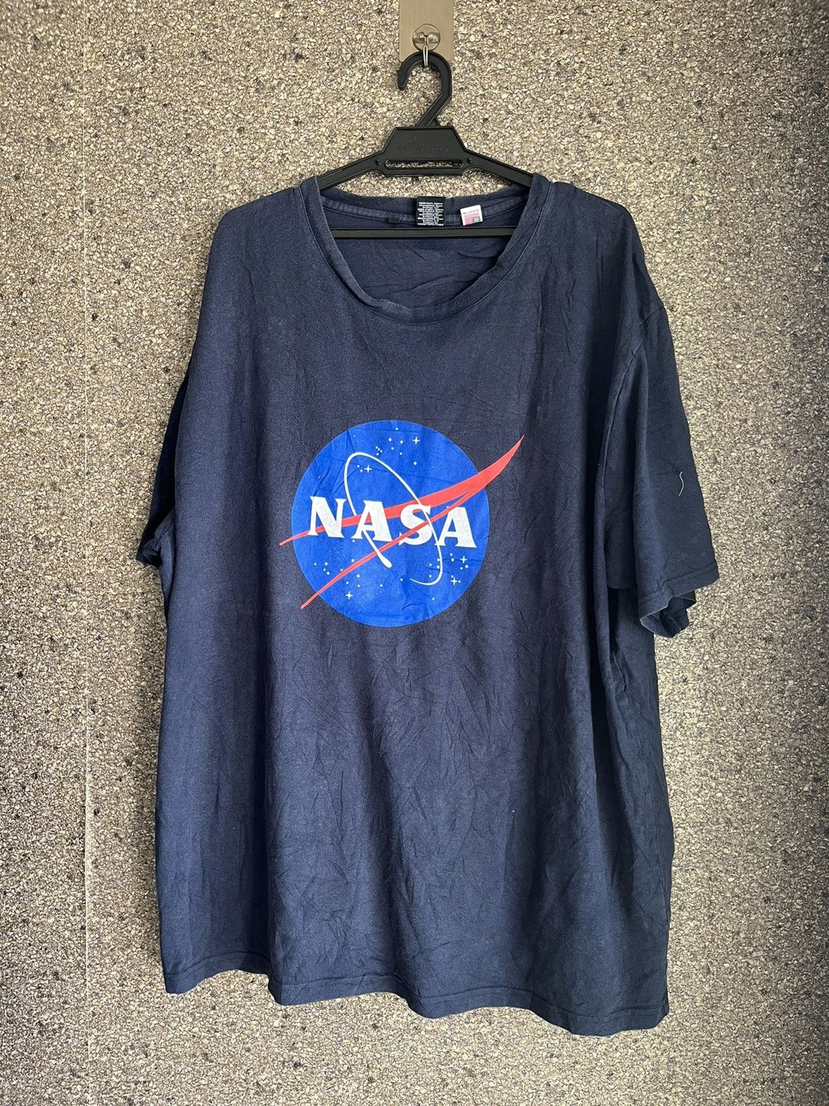 Image of Vintage Nasa Ft32 in Navy, Men's (Size 2XL)