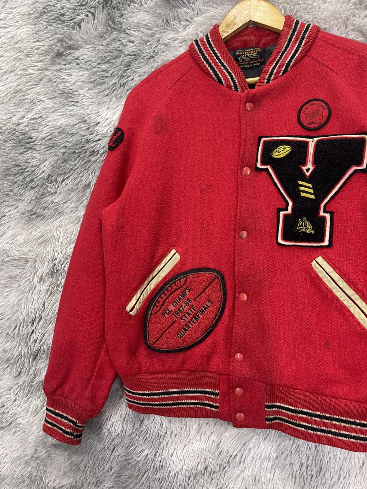 Vintage VINTAGE 1987-88 PCL CHAMPS VARSITY JACKET Size US L / EU 52-54 / 3 - 7 Thumbnail