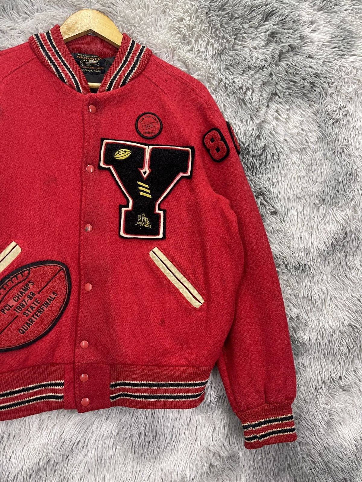 Vintage VINTAGE 1987-88 PCL CHAMPS VARSITY JACKET Size US L / EU 52-54 / 3 - 6 Thumbnail