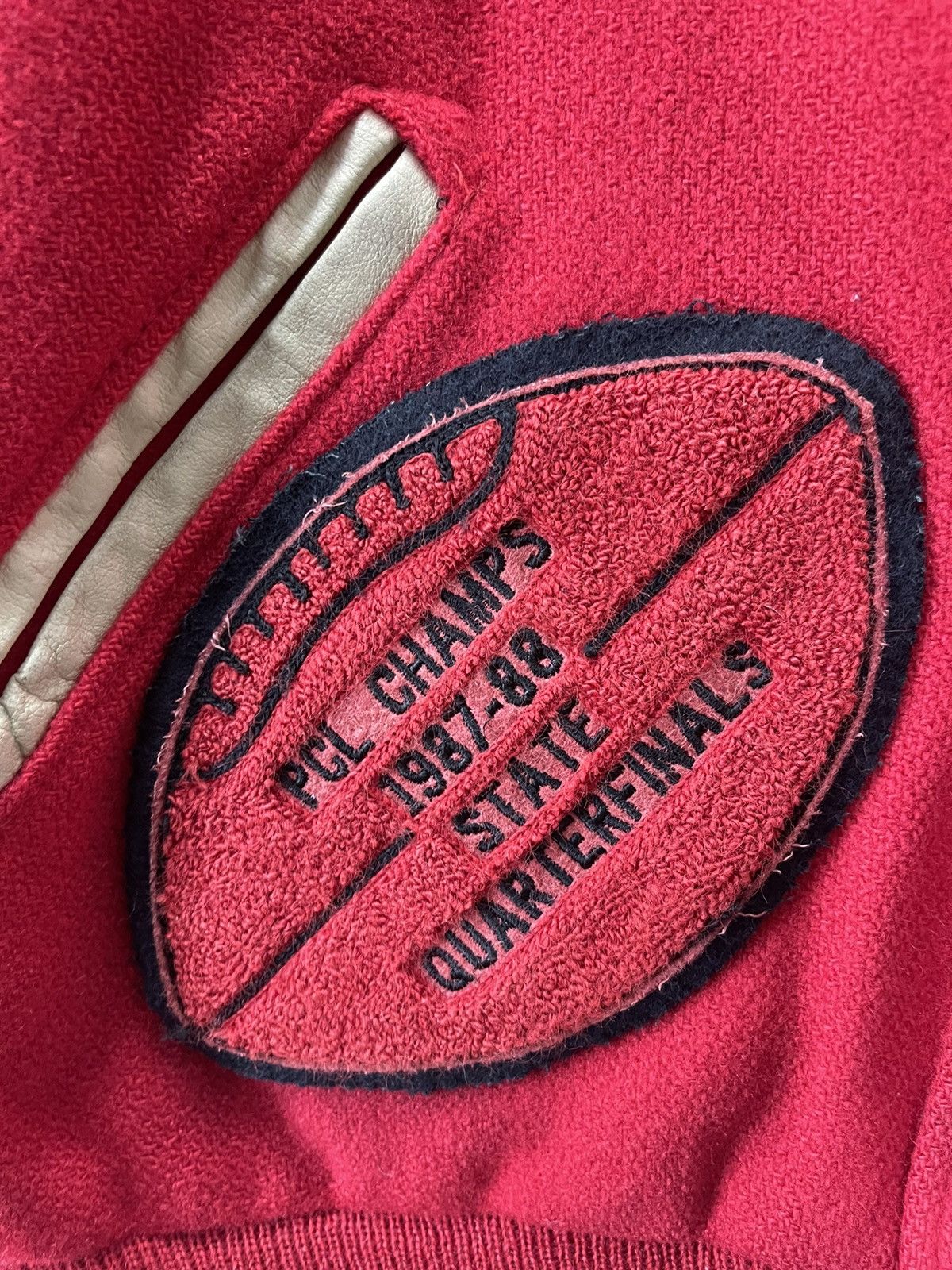 Vintage VINTAGE 1987-88 PCL CHAMPS VARSITY JACKET Size US L / EU 52-54 / 3 - 14 Thumbnail