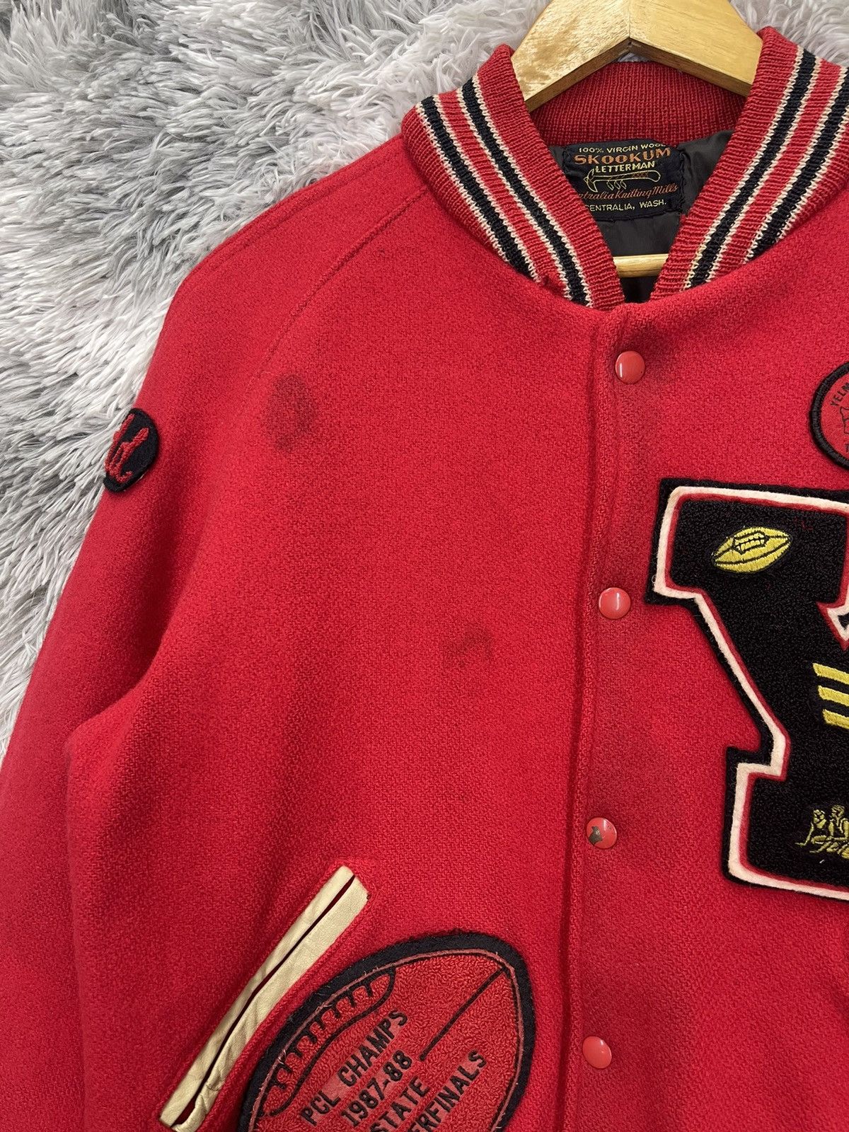 Vintage VINTAGE 1987-88 PCL CHAMPS VARSITY JACKET Size US L / EU 52-54 / 3 - 8 Thumbnail