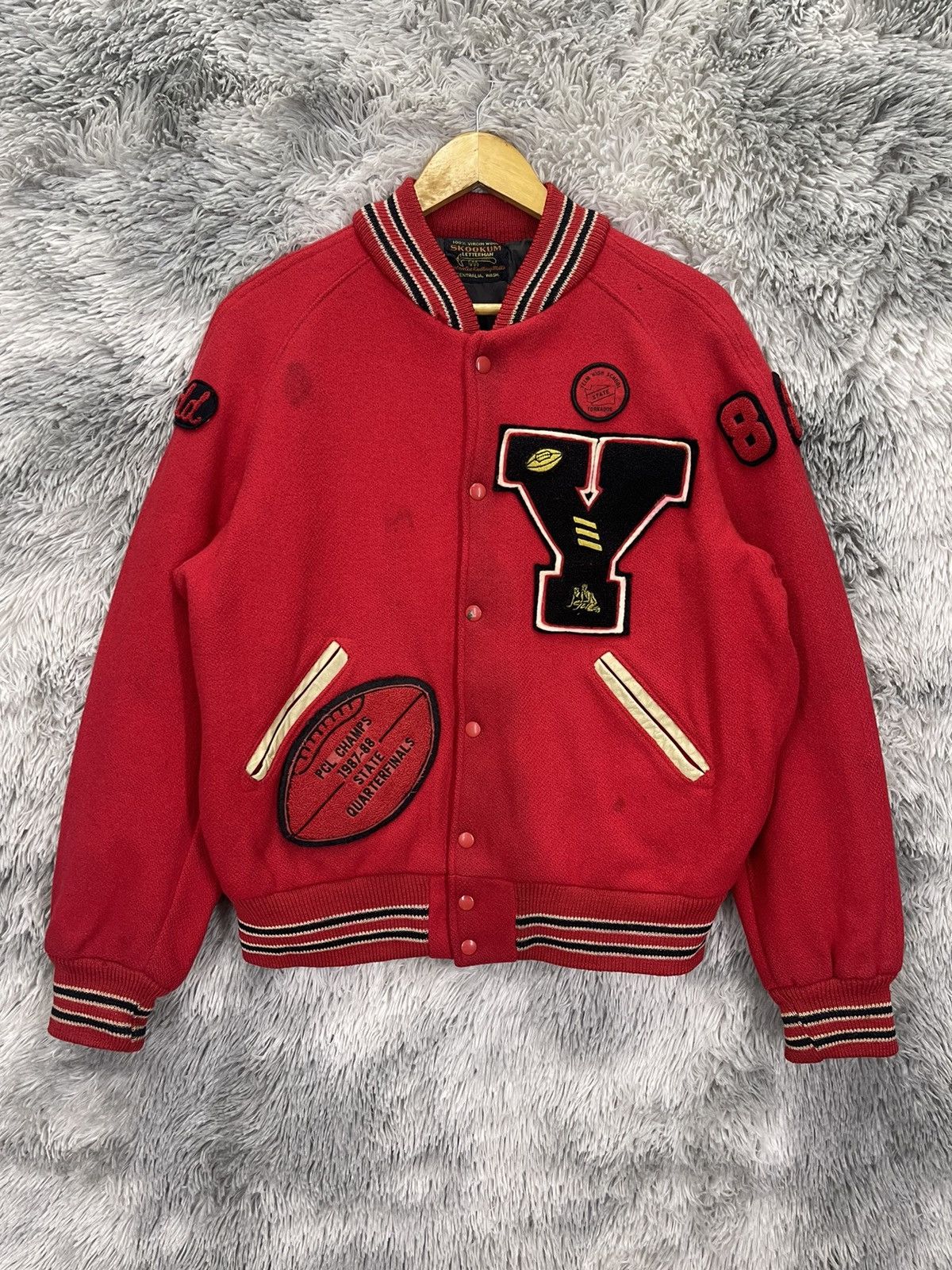 Vintage VINTAGE 1987-88 PCL CHAMPS VARSITY JACKET Size US L / EU 52-54 / 3 - 4 Thumbnail