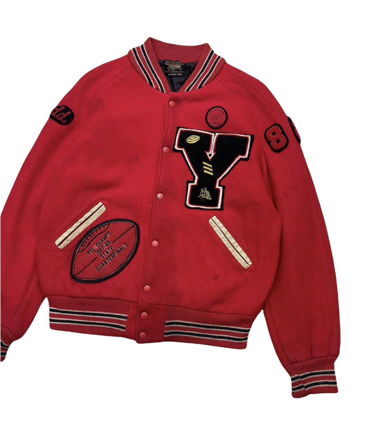 Vintage VINTAGE 1987-88 PCL CHAMPS VARSITY JACKET Size US L / EU 52-54 / 3 - 2 Thumbnail