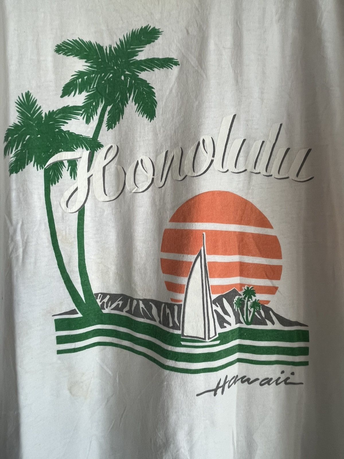Vintage Honolulu ft32 Size US XL / EU 56 / 4 - 2 Thumbnail