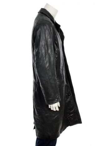 Andrew Marc Marc New York Vintage Dark Green Long Leather Coat Size US M / EU 48-50 / 2 - 2 Thumbnail